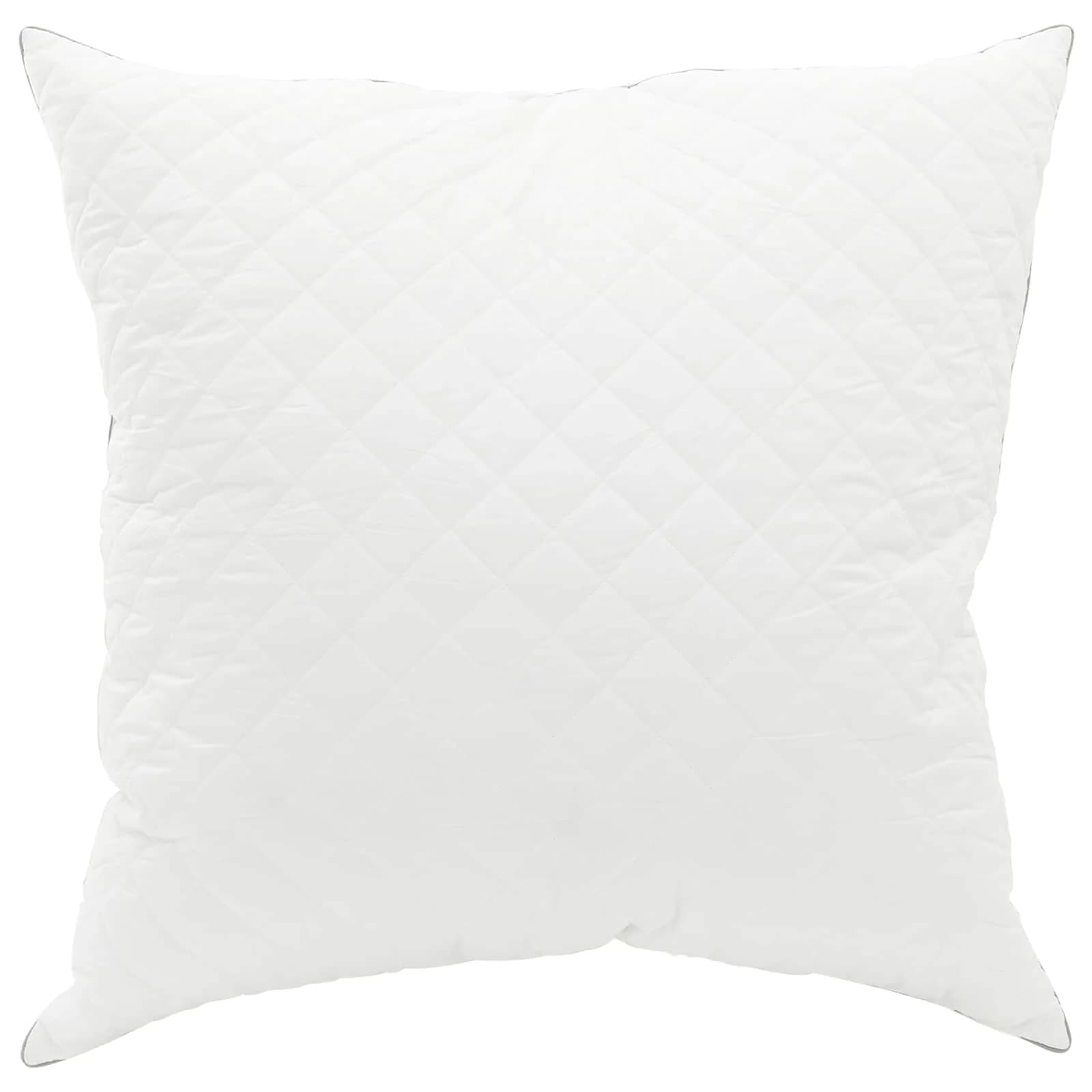 Vzglavnik FULDA 80 x 80 cm 100% gosjih puhov in perja Bela - slika 2