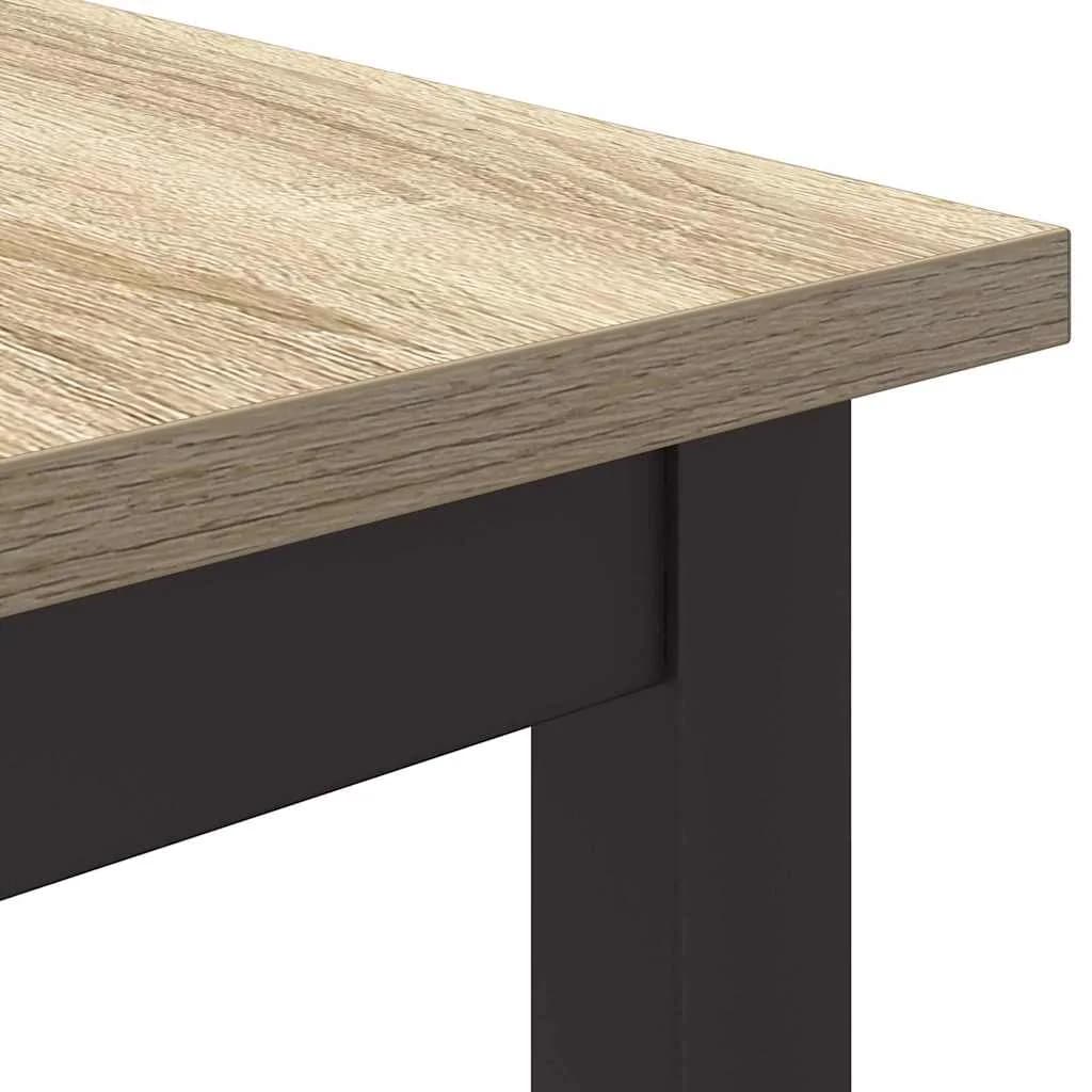 miza Sonoma hrast 100 x 50 x 76,5 cm Inženirski les in jeklo - slika 7