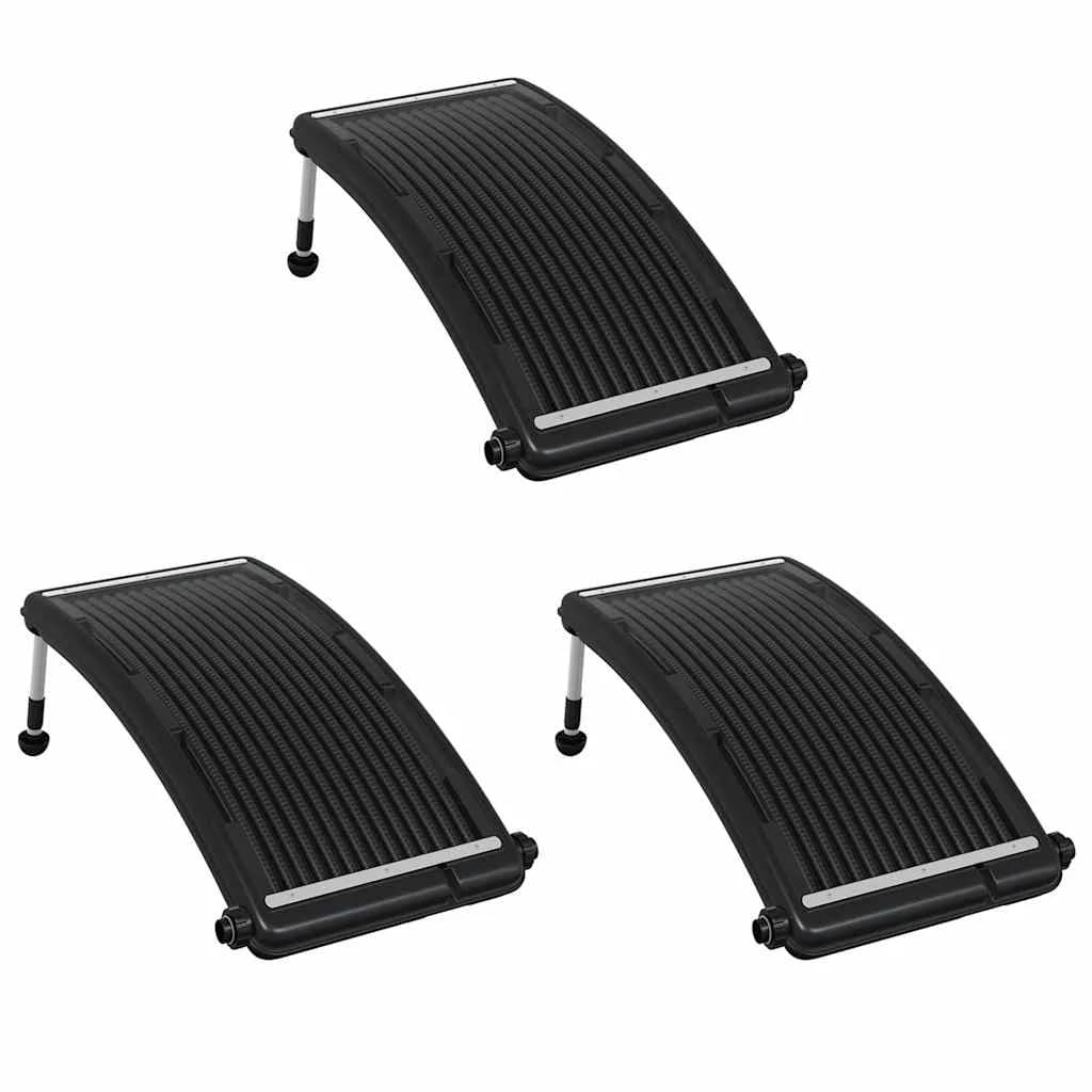 Zaobljen solarni grelni panel za bazen 3 kosi 110x65 cm - slika 2
