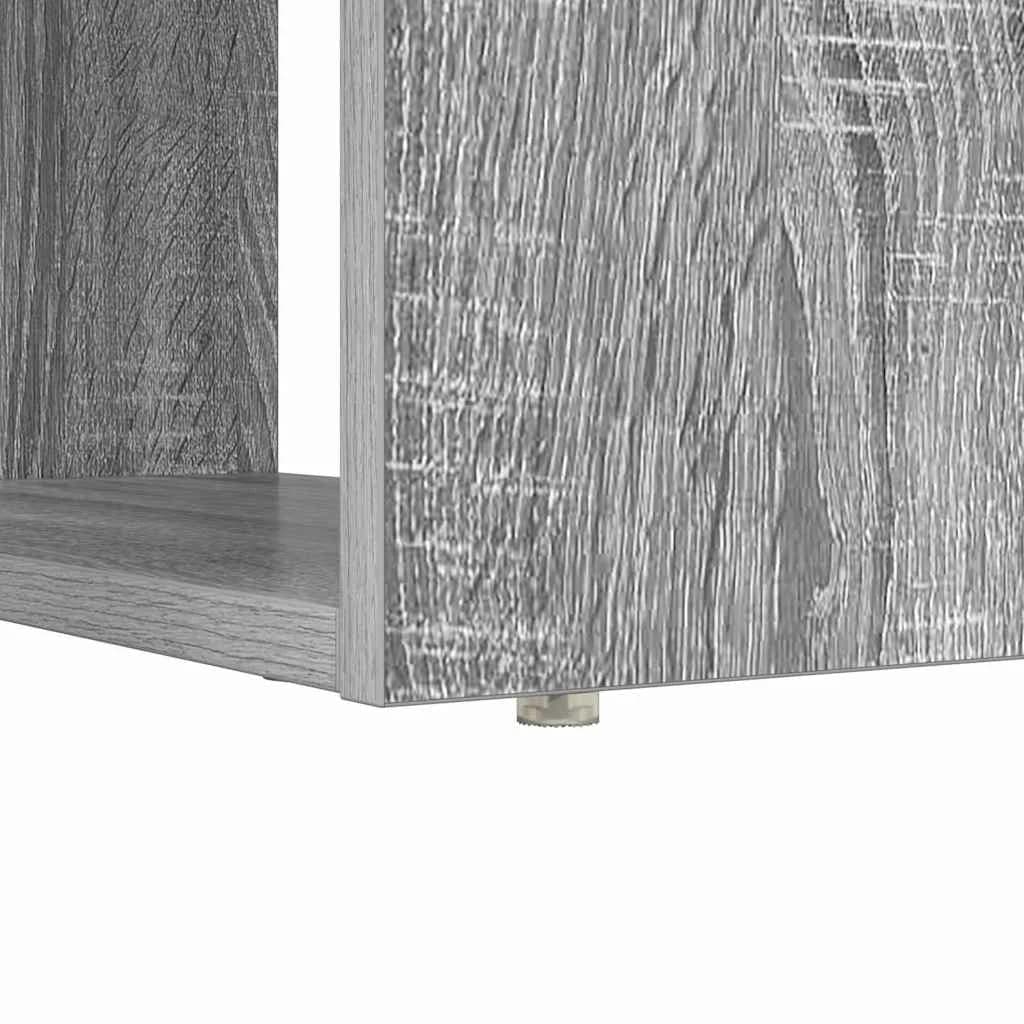Miza Siva Sonoma Inženirski les 113 x 54 x 120 cm - slika 9