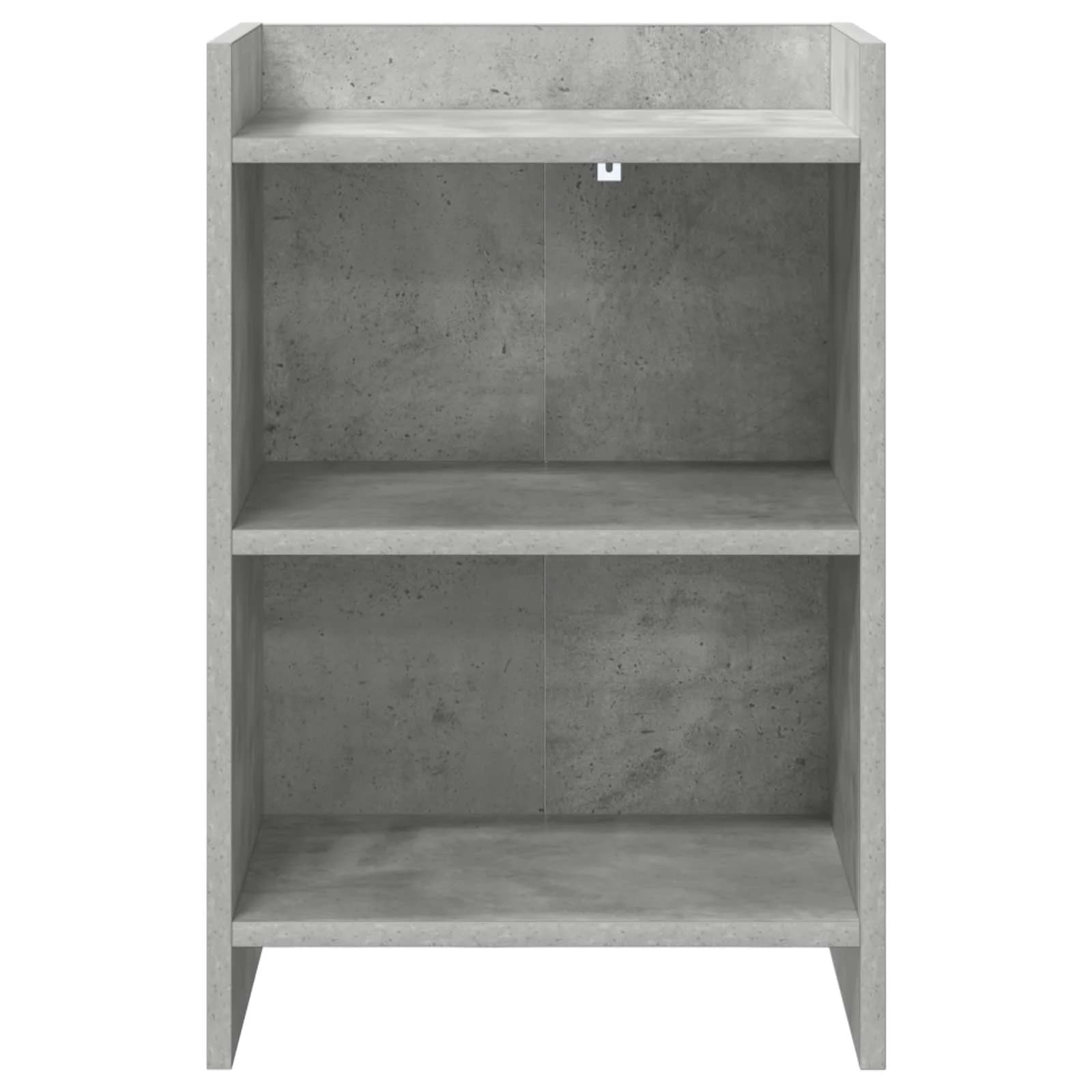 Posteljne mize 2 kos Betonsko siva 40 x 30 x 60 cm - slika 3