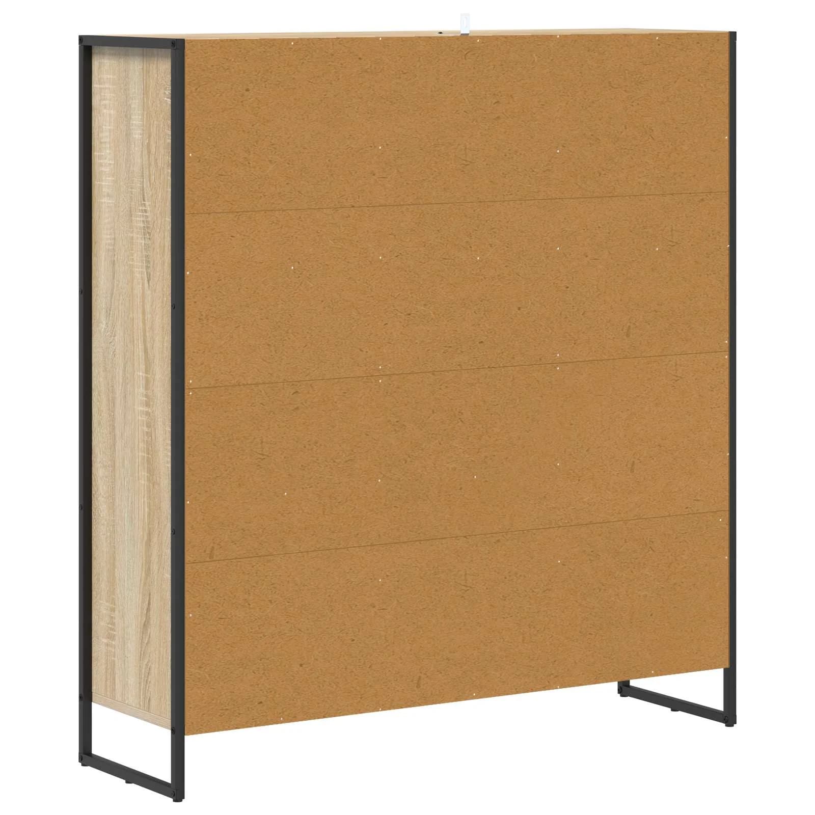 Knjigovni omar 99,5 x 30 x 108,5 cm Inženirski les Sonoma - slika 7