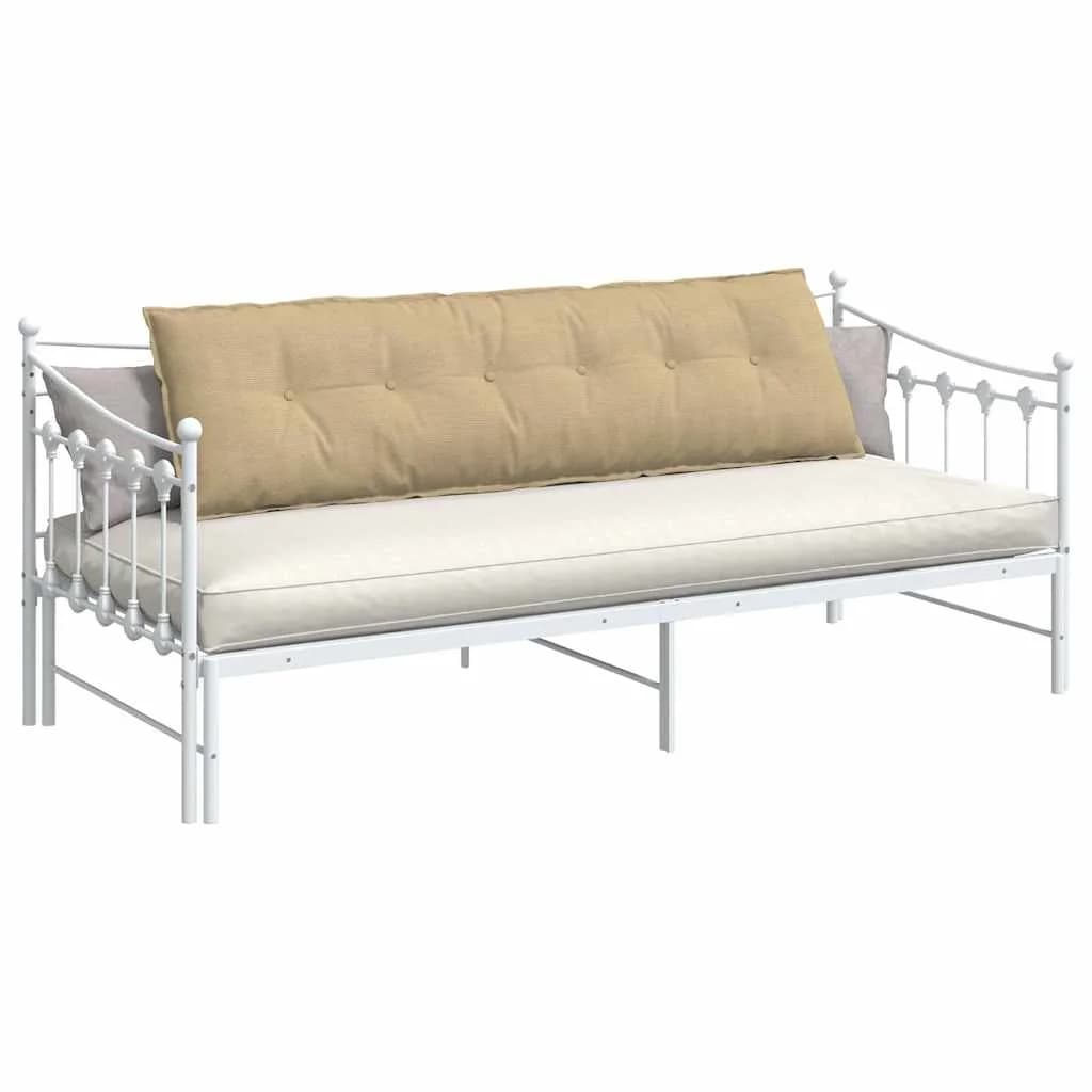 Poglavni vzglavnik Siva zelena 180 x 50 cm Žametna tkanina - slika 3