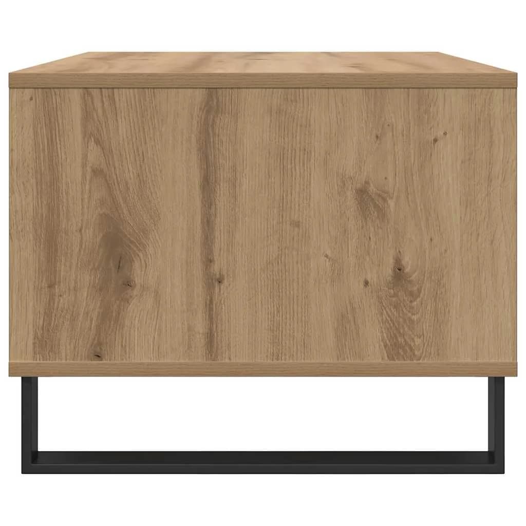 Klubska miza artisan hrast 60 x 50 x 40 cm Inženirski les - slika 6