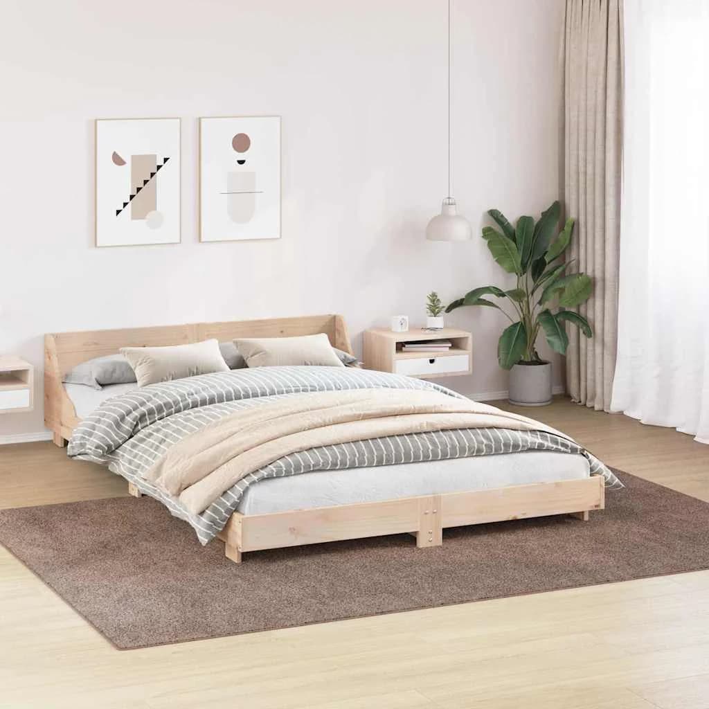 Antiskluzna Shaggy Preproga Rjava 200 x 290 cm PP - slika 3