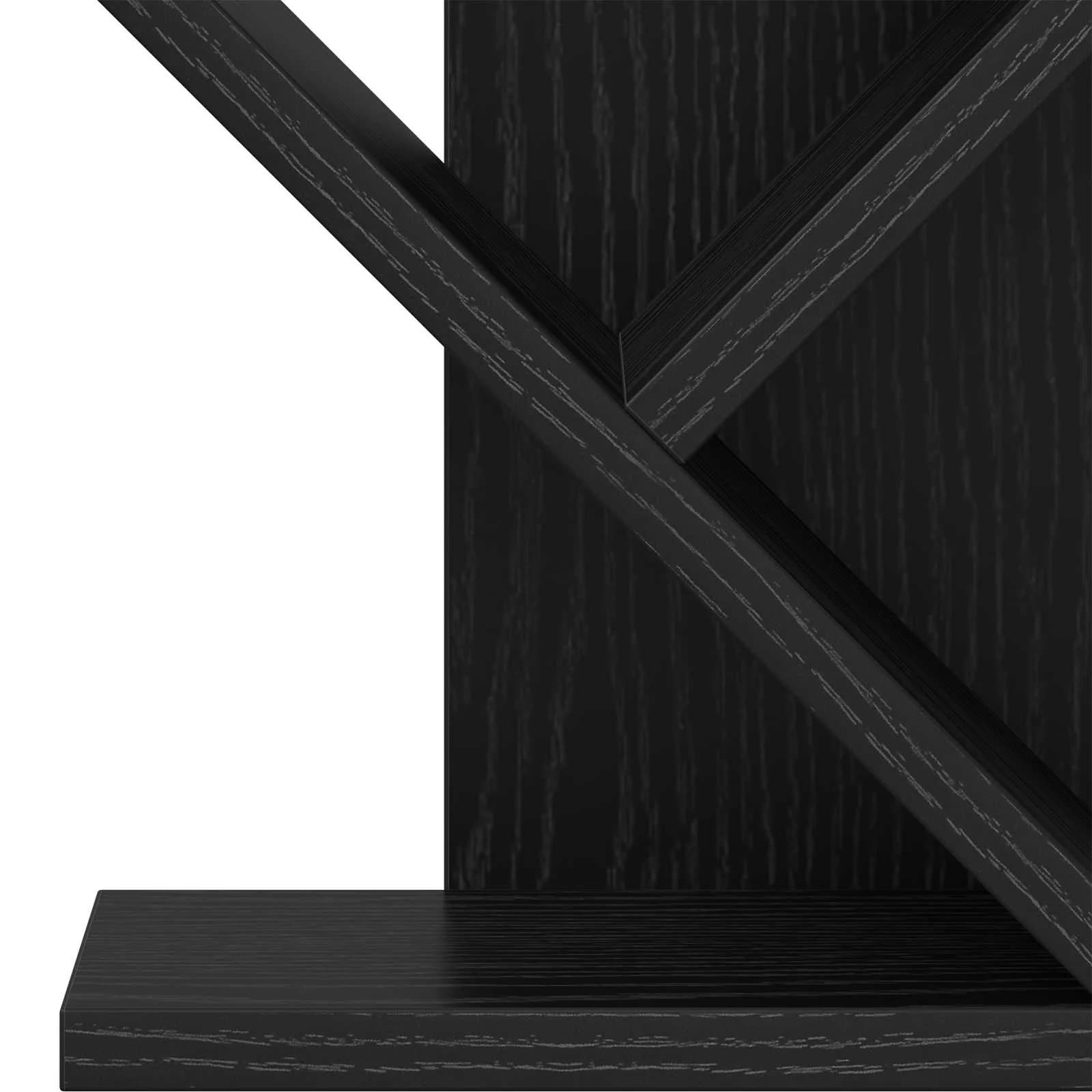 Polica za knjige v obliki drevesa 4-nivojska 30 x 18 x 60 cm - slika 7
