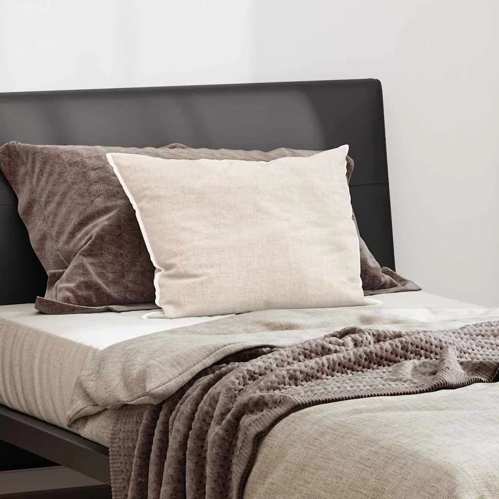 Vzglavnik z blazino Bela 40 x 60 cm Perje