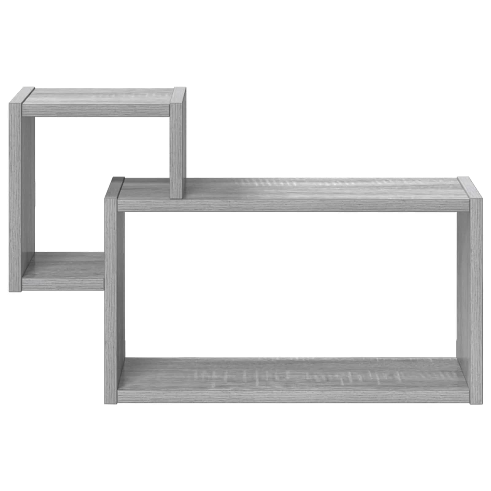 Stenska polica Montaža za steno Siva Sonoma 55 x 15 x 35 cm - slika 4