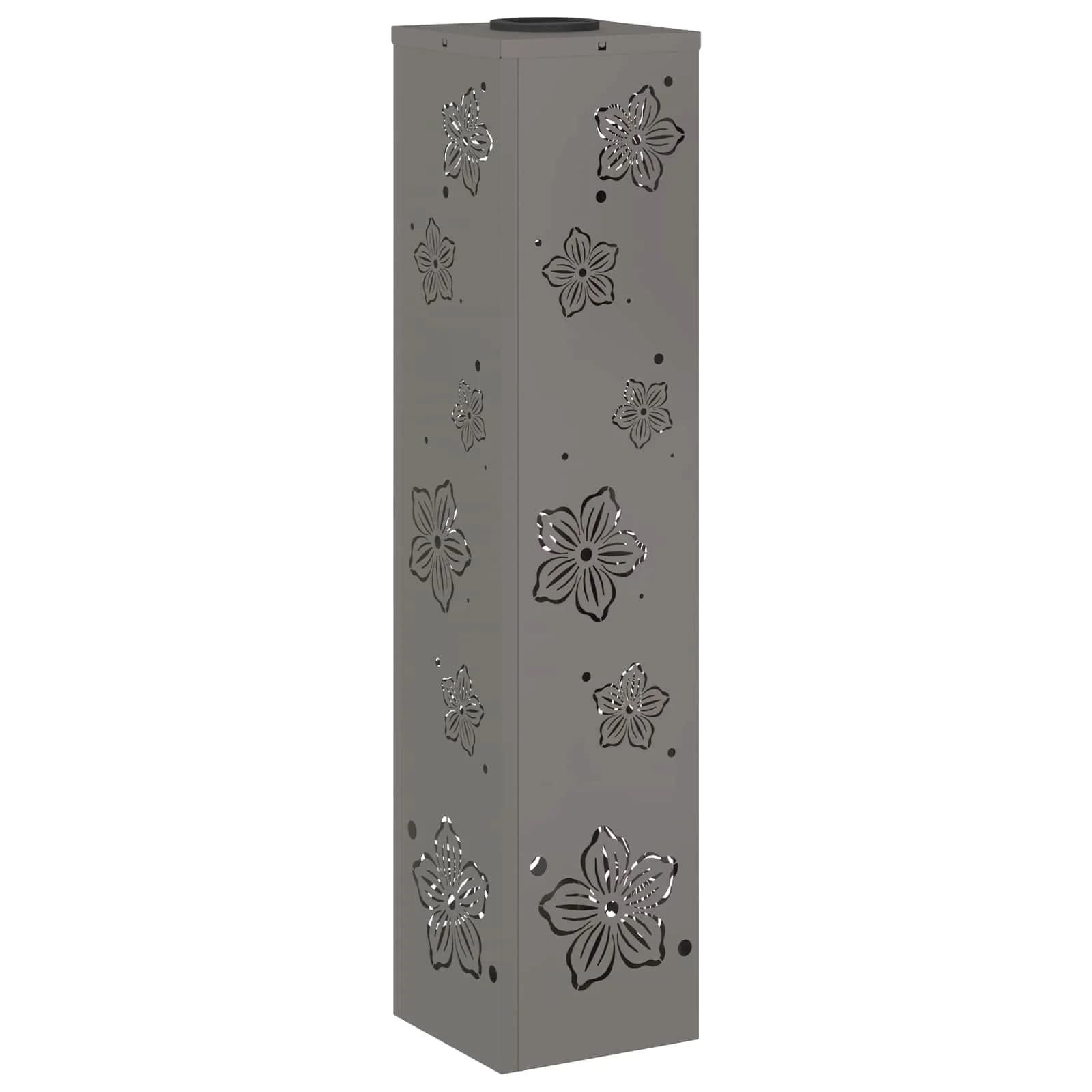 Solarno LED svetilo za pot 2 kos Toplo bela 18 x 18 x 80 cm - slika 4