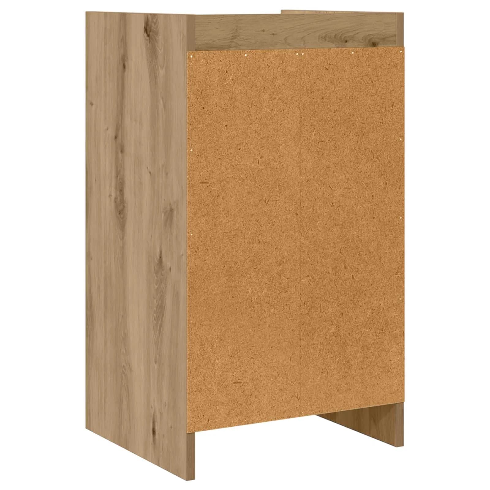 Posteljne mize Artisan hrast 40 x 36 x 70 cm Inženirski les - slika 6