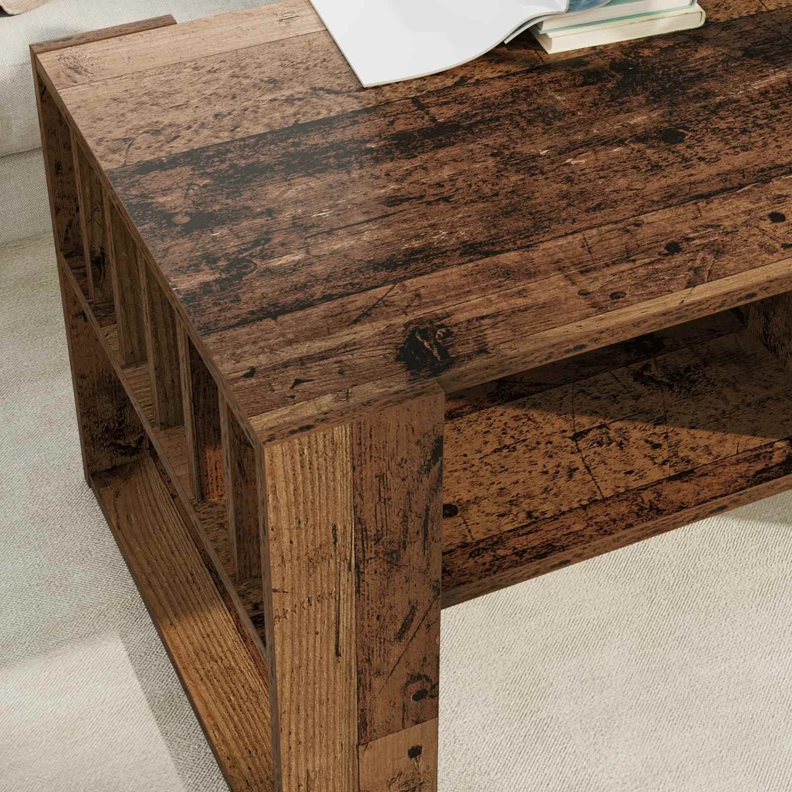 Klubska miza Star les 92 x 49,5 x 45 cm Inženirski les - slika 4
