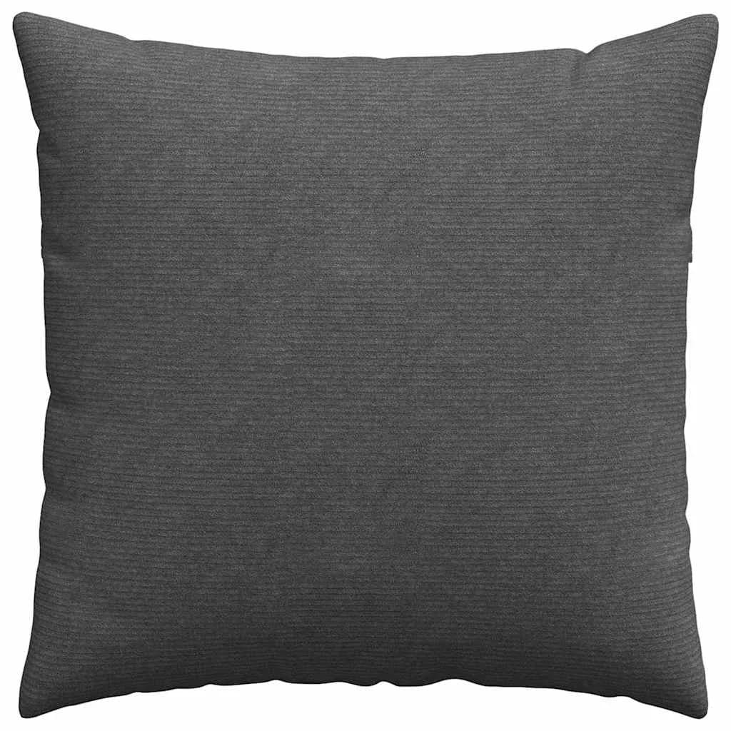 Blazine za kavč 2 pcs Temno siva 80 x 80 cm Žametna tkanina - slika 6