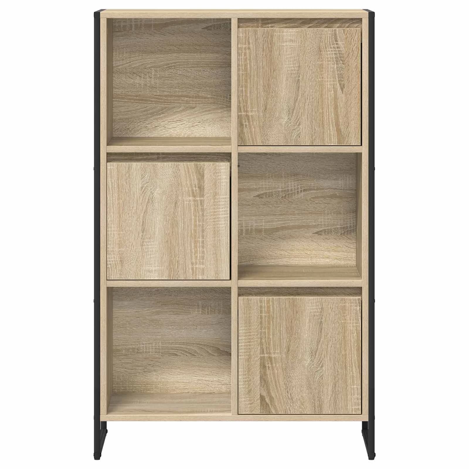 Knjigovni omar 68 x 30 x 108.5 cm Inženirski les Sonoma - slika 6