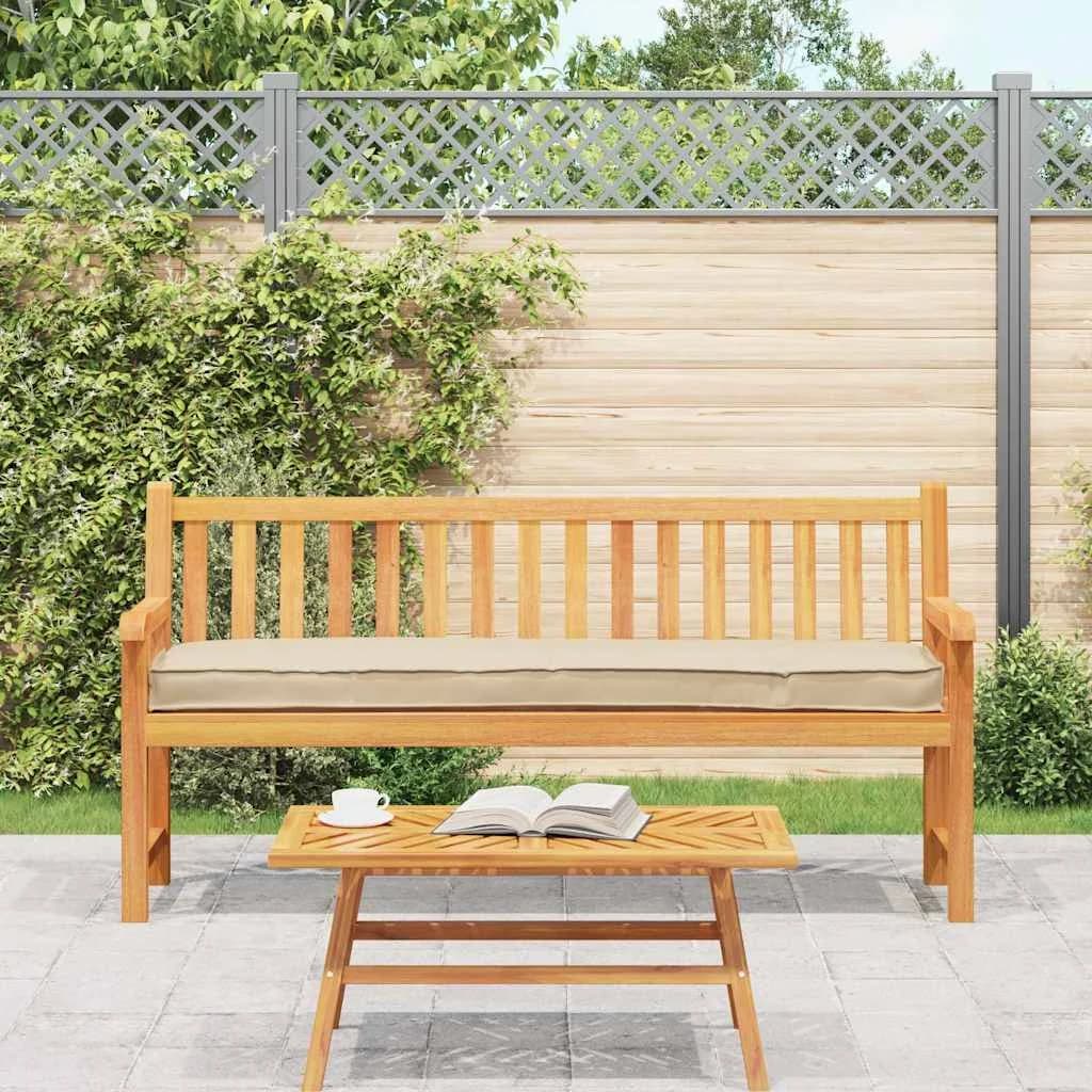 Blazina za palete Bež 200 x 40 x 8 cm Oxford blago - slika 4