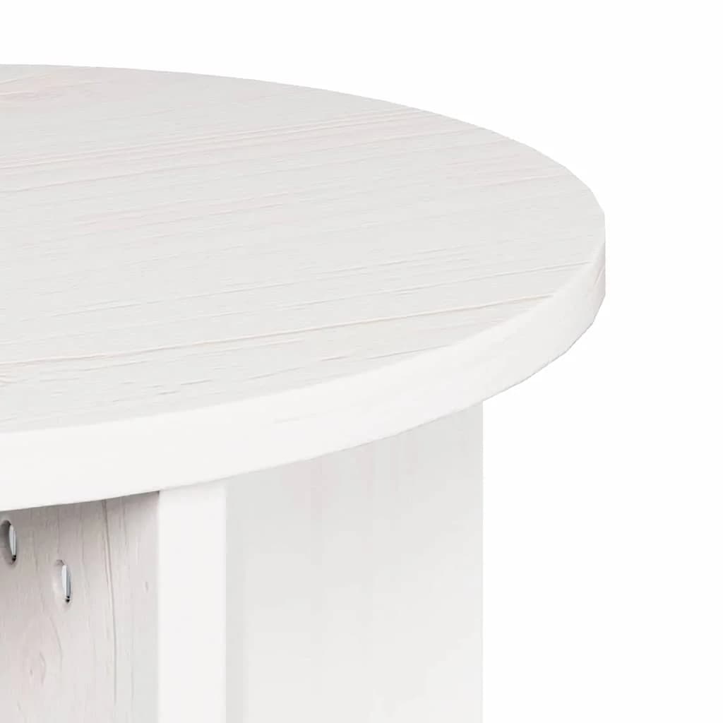 Klubska miza 2 kos Bela 41,5 x 41,5 x 44 cm - slika 7