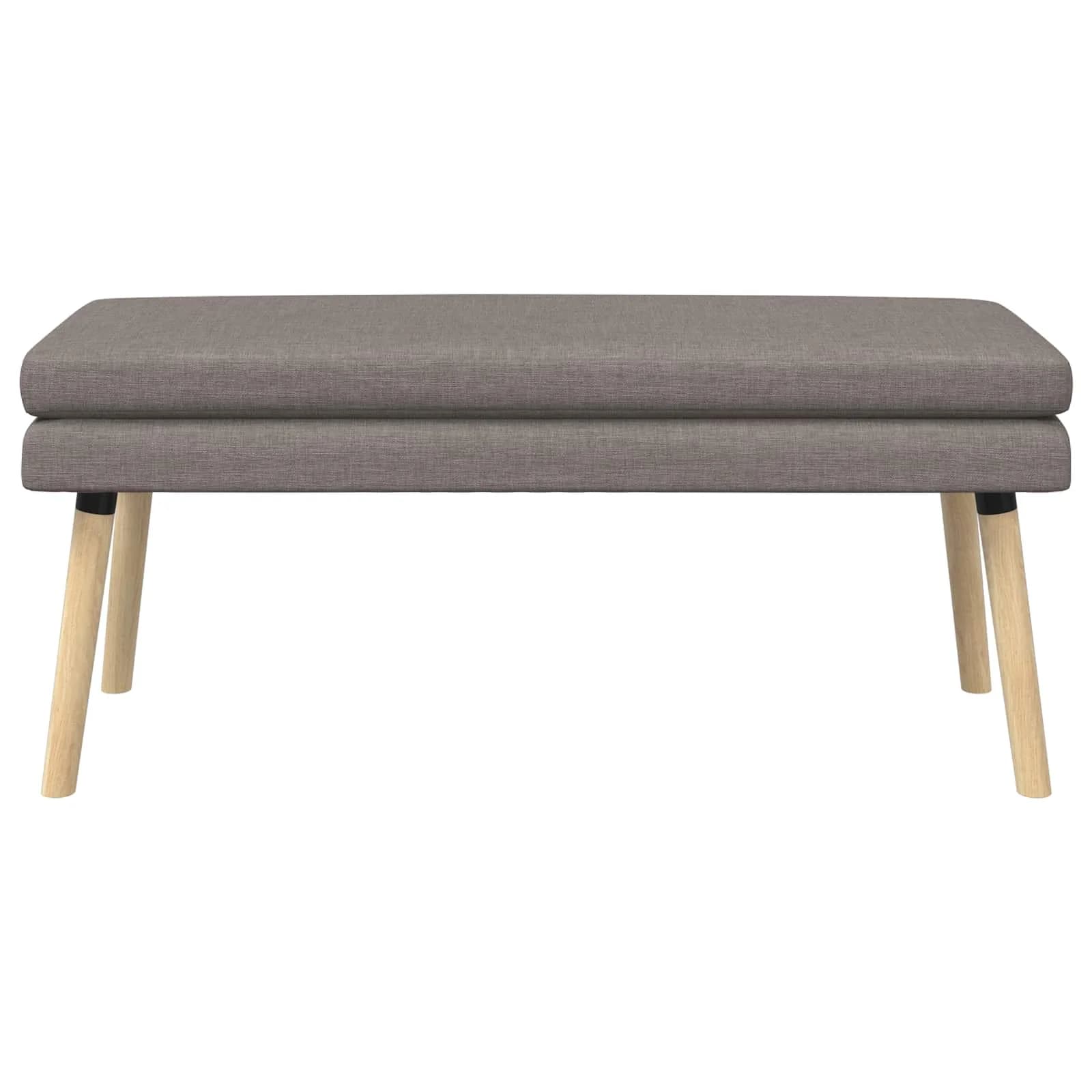 Dvojna klop Taupe 110 x 40 x 47 cm Blago - slika 5