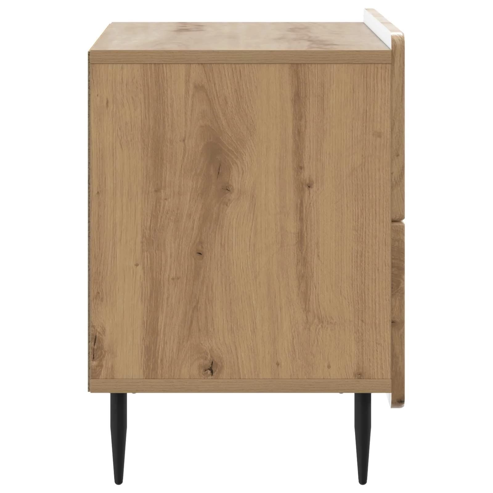 Nočna omarica Artisan hrast 62 x 34,5 x 49,5 cm Inženirski les - slika 6