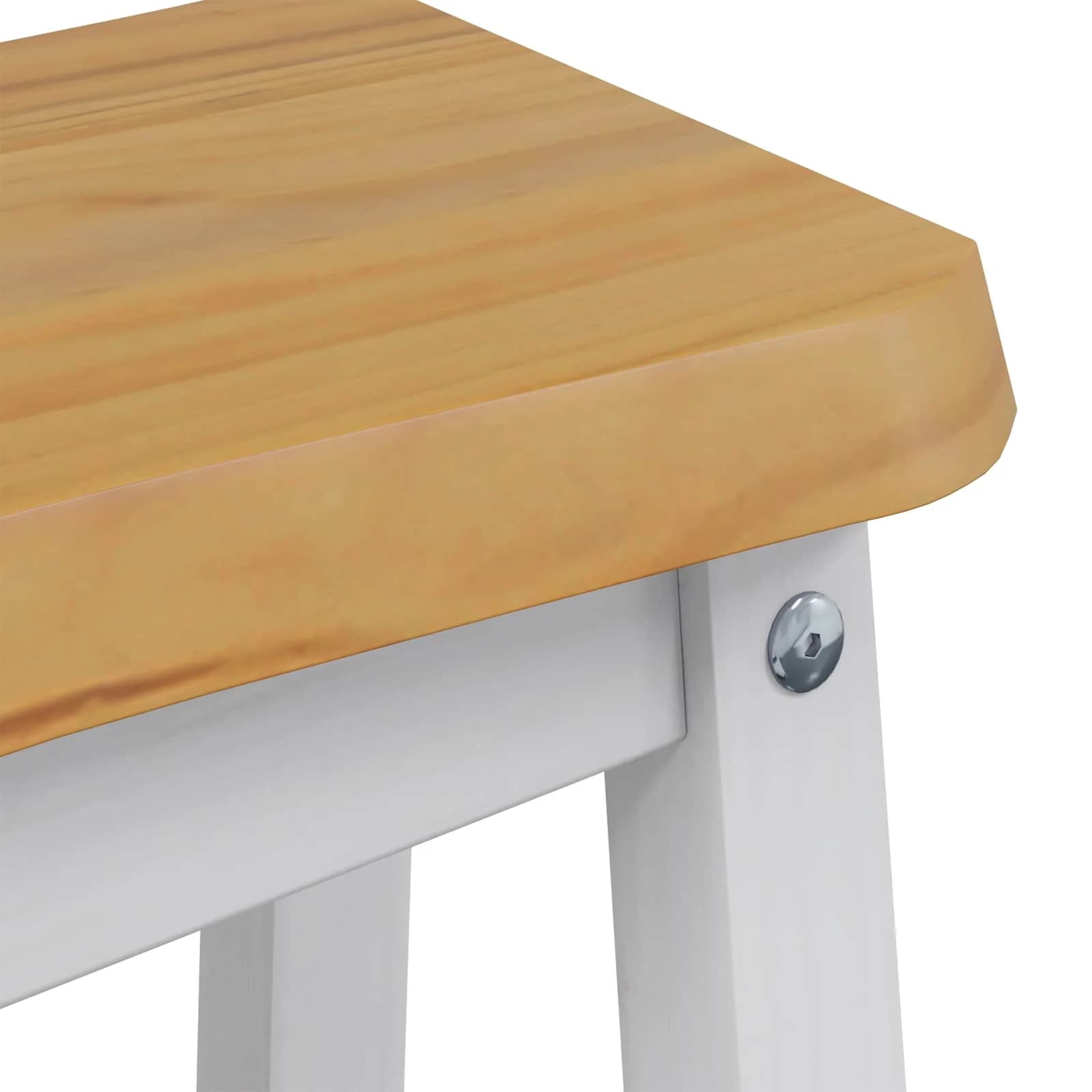 Visok barski stol EKAI 2 kos Bela 40 x 29 x 63 cm - slika 7