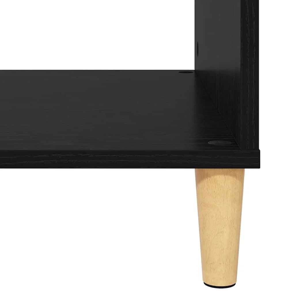 Klubska miza Črna Orehovina 102 x 55 x 35 cm Inženirski les - slika 10