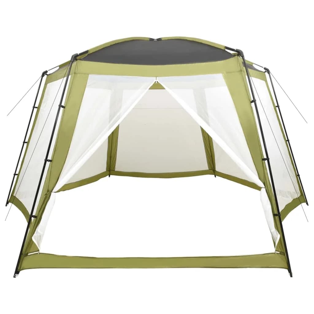 Šotor za bazen iz blaga 590x520x250 cm zelen - slika 3