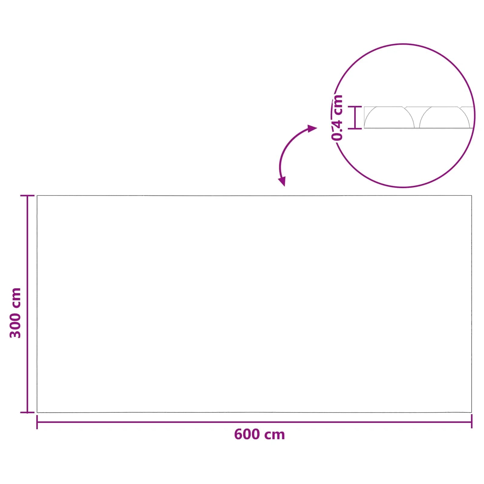 Izjemno težka solarna pokrivala za bazene 600 x 300 cm, 400 μm - slika 7