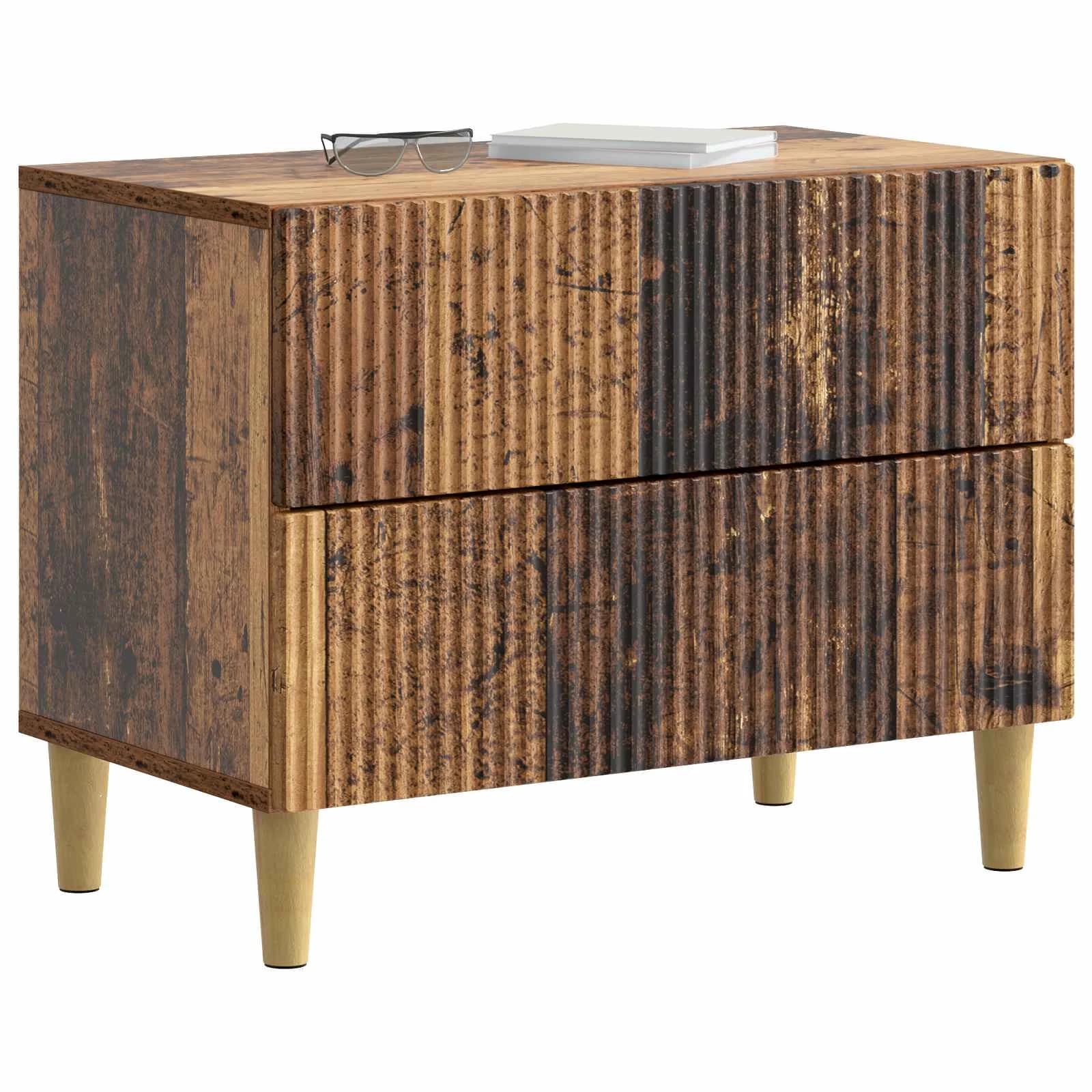 Nočna omarica Star les 62 x 34,5 x 48 cm Inženirski les - slika 3