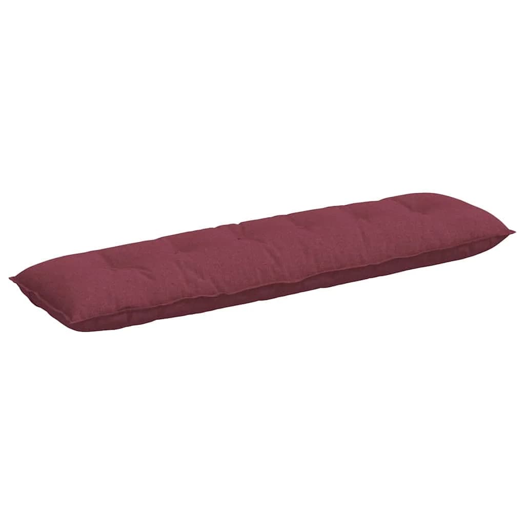 Poglavni vzglavnik Vinorodna rdeča 180 x 19 x 50 cm blago - slika 2