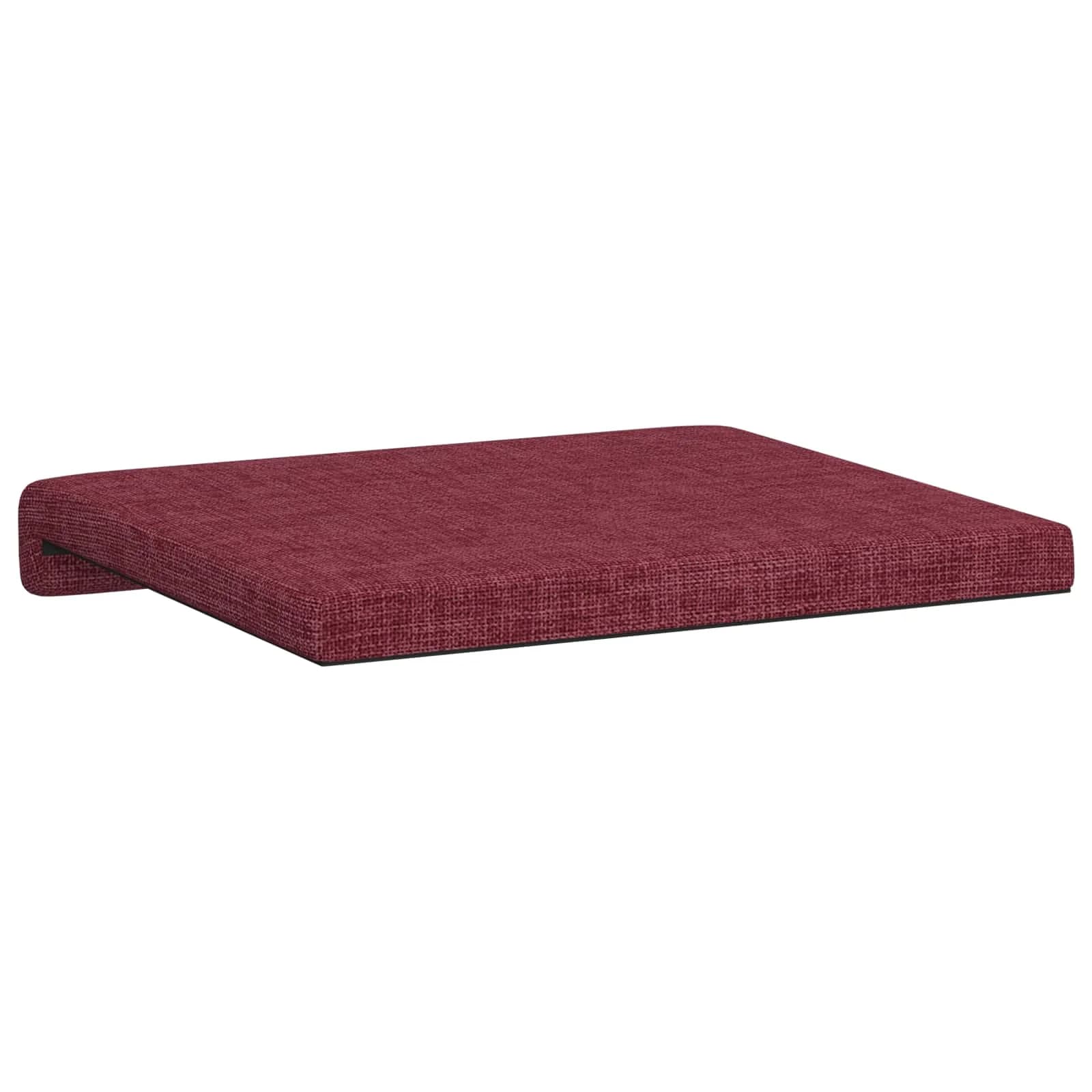 Blazina za klop 4 kos Blago Vinorodna rdeča Globina 35 cm - slika 8