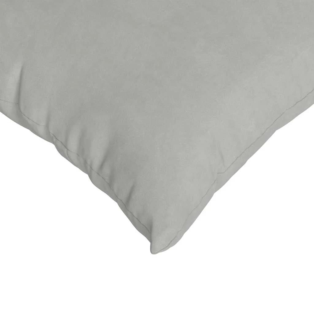 Blazine za kavč 2 pcs Svetlo siva 80 x 80 cm blago - slika 7