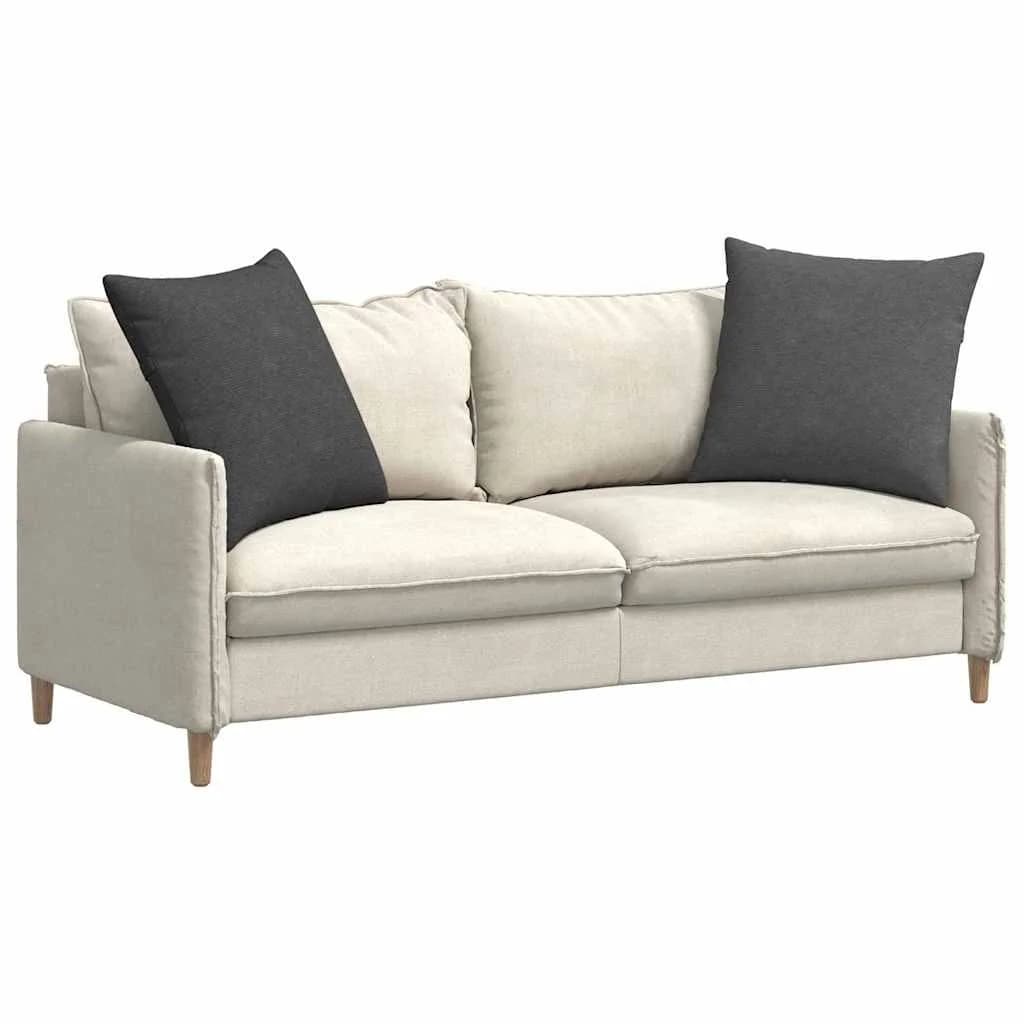 Blazine za kavč 2 pcs Temno siva 80 x 80 cm Žametna tkanina - slika 3