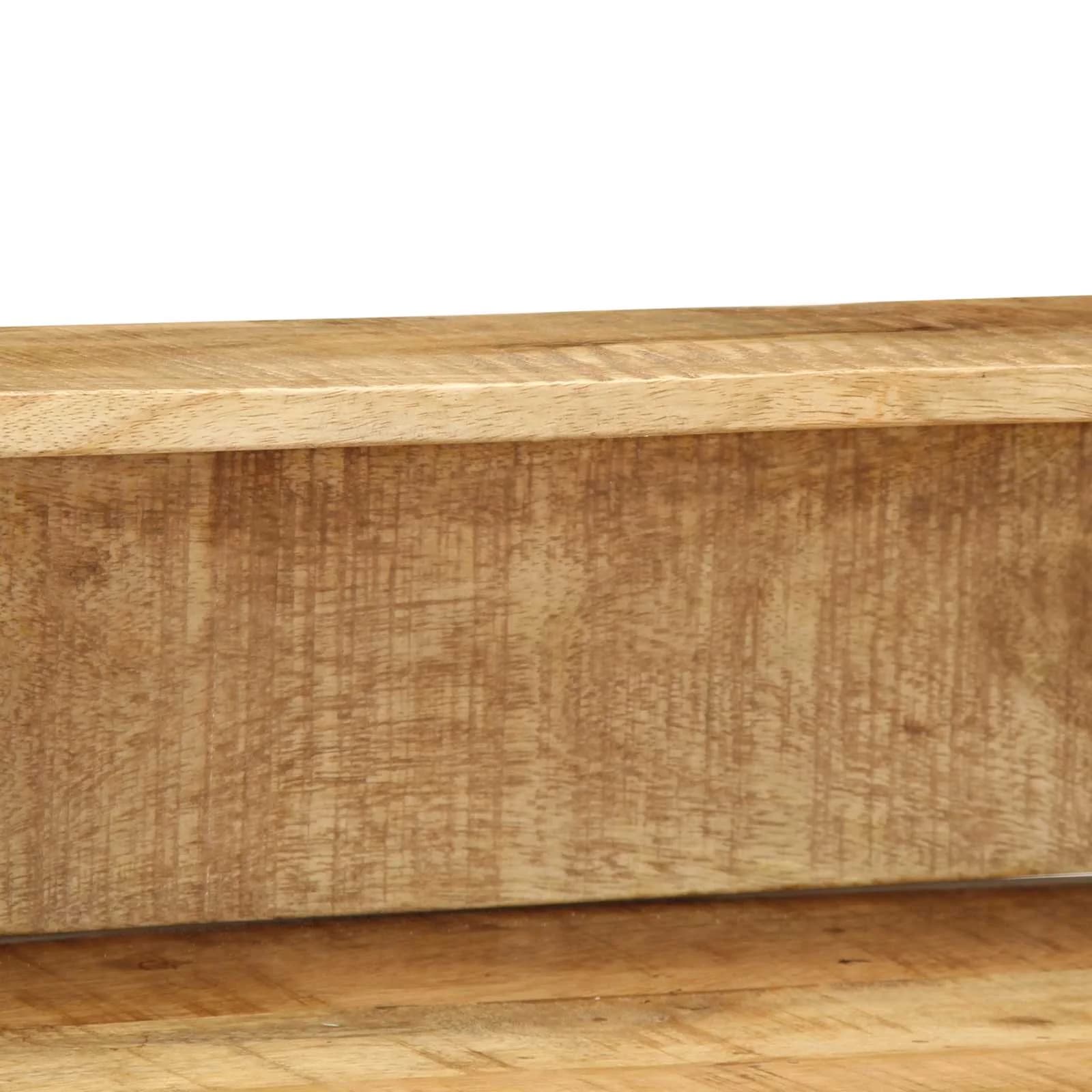 Konzolna miza s predalom Rjava 100 x 55 x 89.5 cm - slika 12