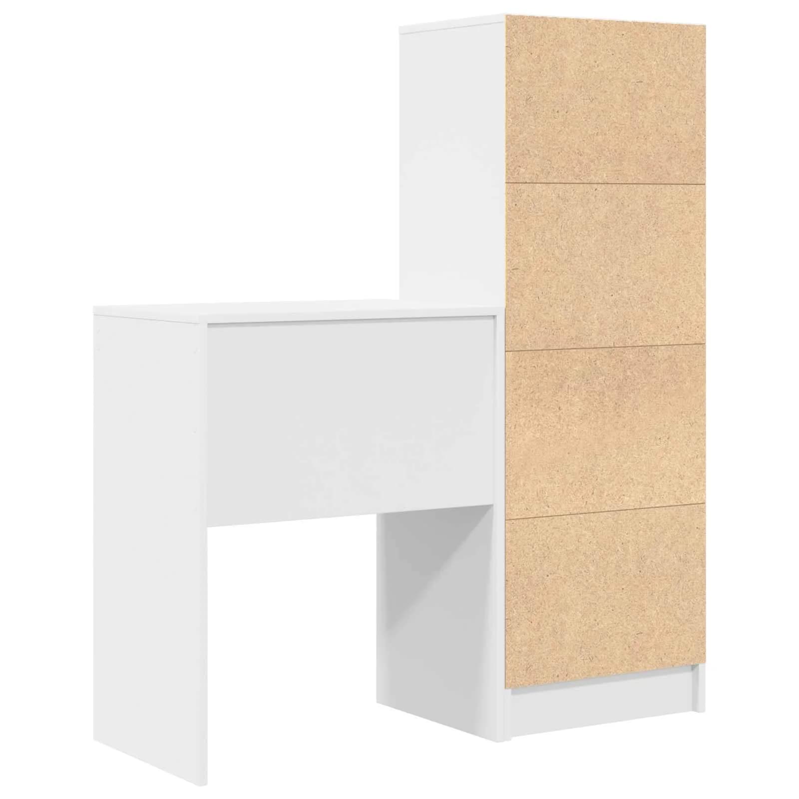 Miza Bela 105,5 x 34 x 127 cm 2 kos - slika 9