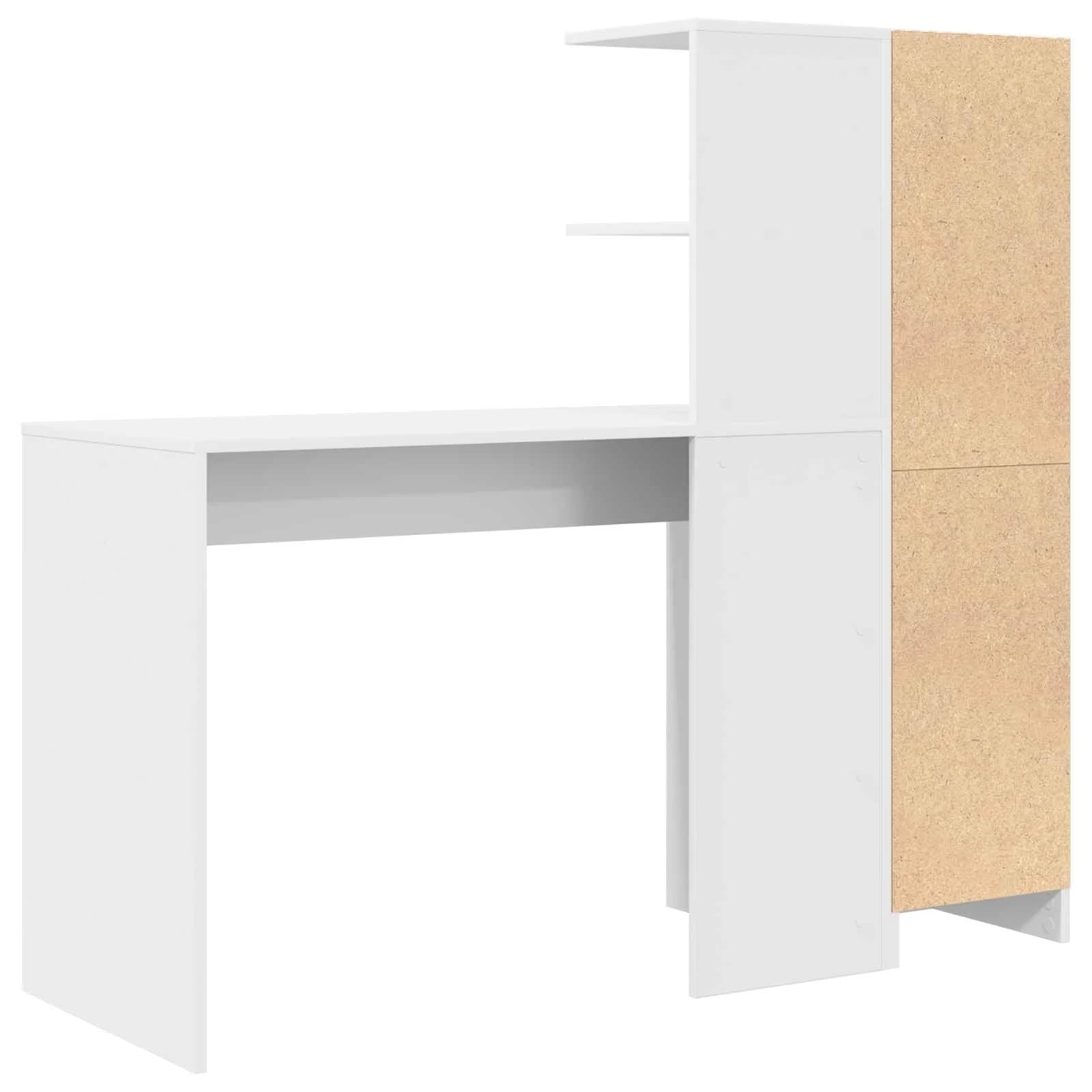 Miza Bela 133,5 x 50 x 124 cm 2 kos - slika 9