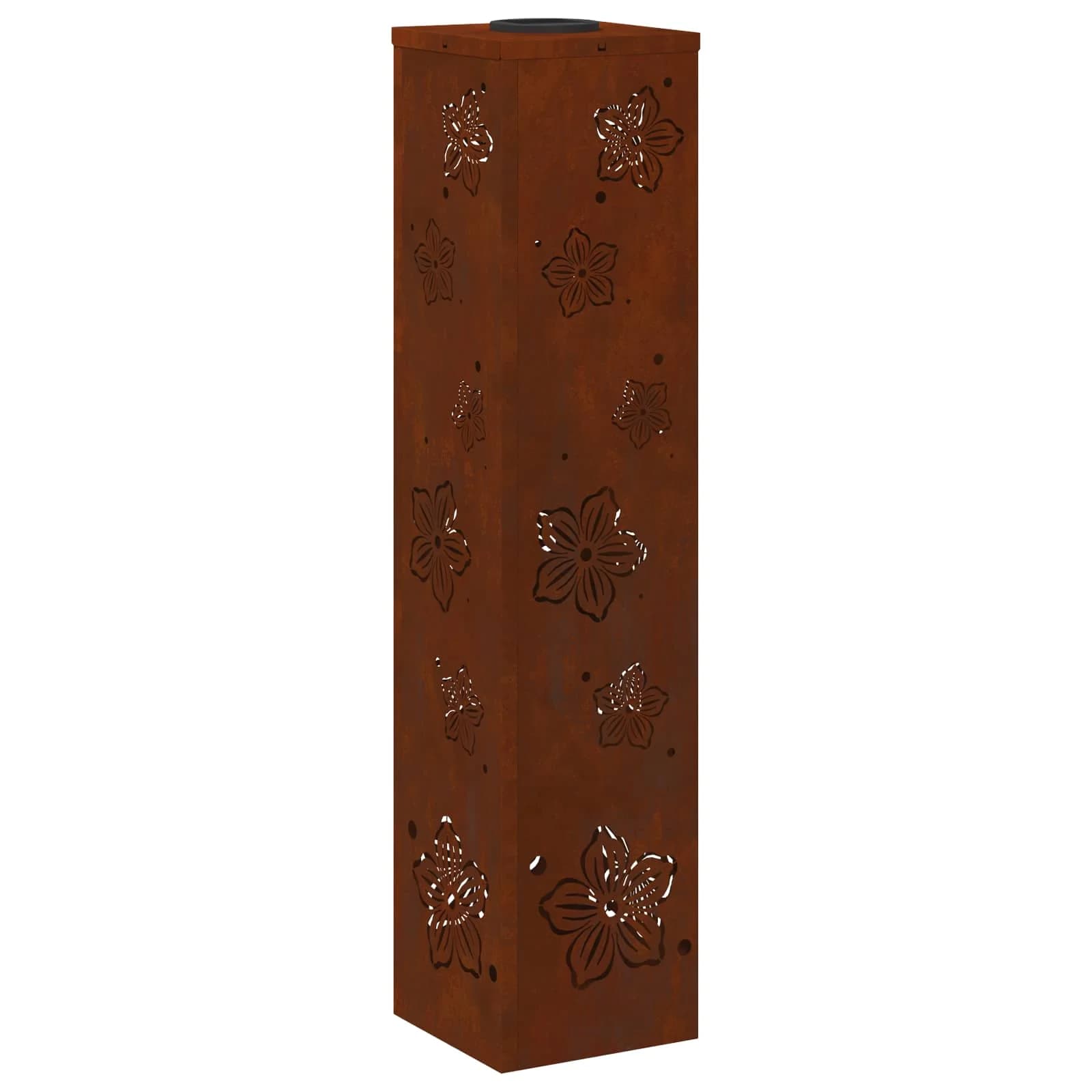 Solarno LED svetilo za pot 2 kos Toplo bela 18 x 18 x 80 cm - slika 6