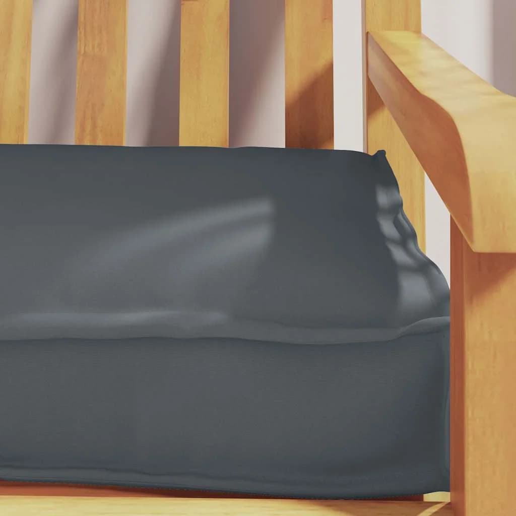 Blazina za palete Antracit 180 x 40 x 8 cm Oxford tkanina - slika 5