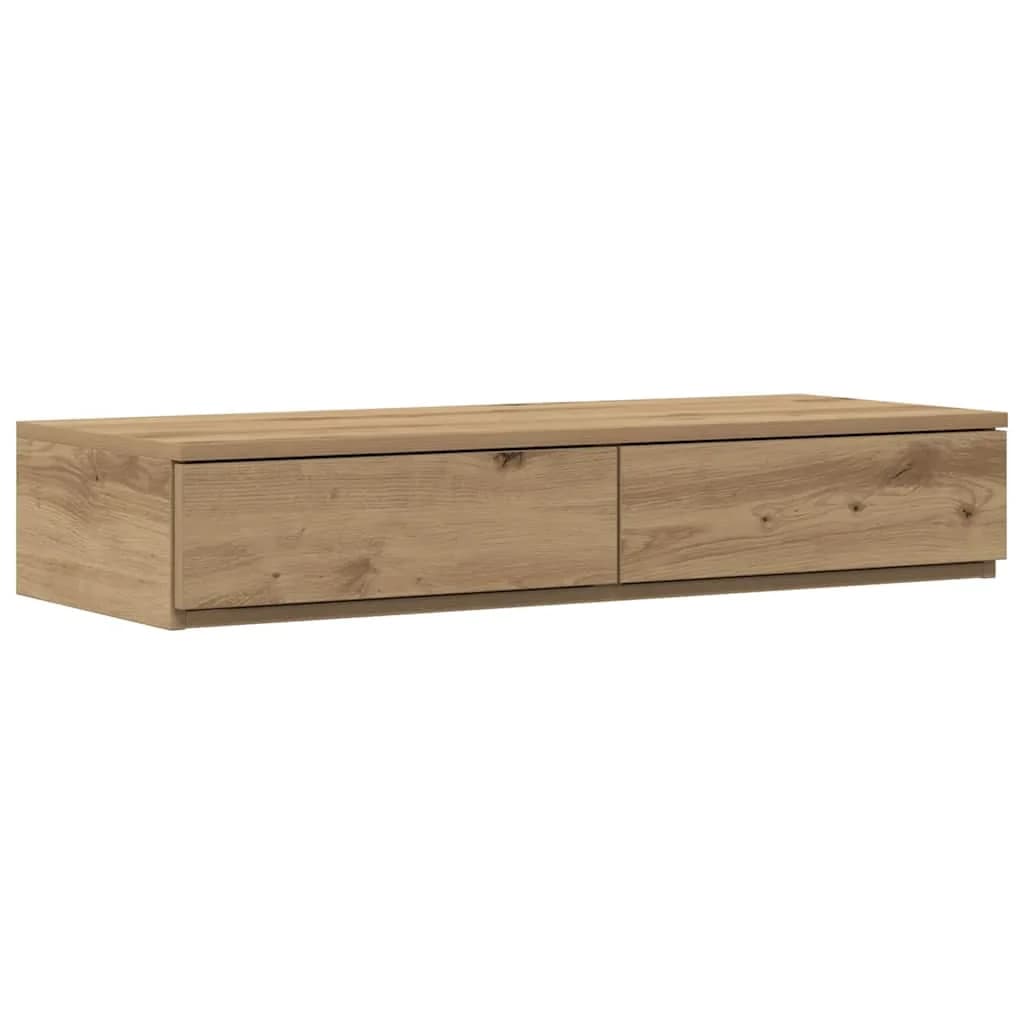 Posteljni predali Umetni hrast 80 x 36,5 x 16,5 cm - slika 2