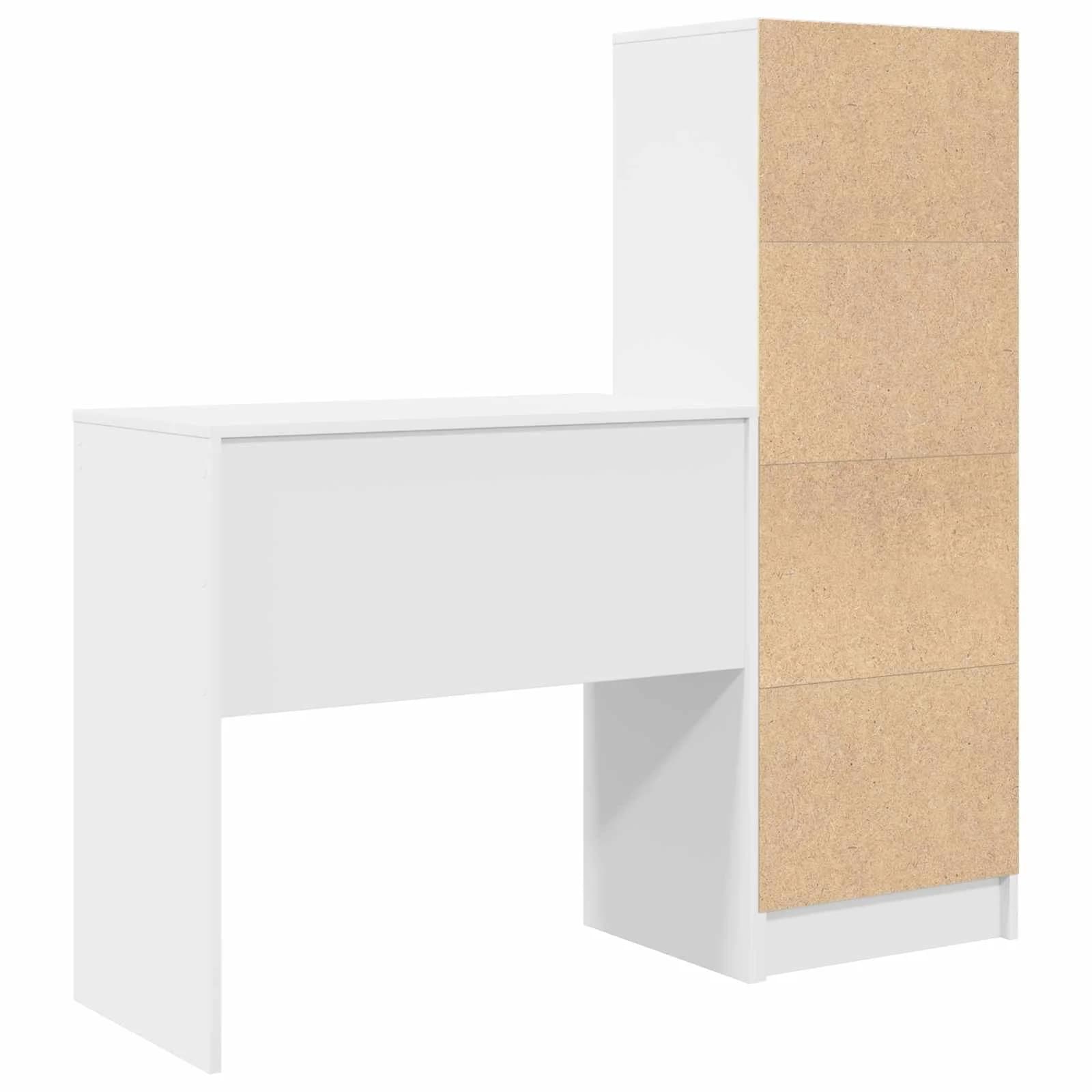 Miza Bela 125,5 x 40 x 127 cm 2 kos - slika 9