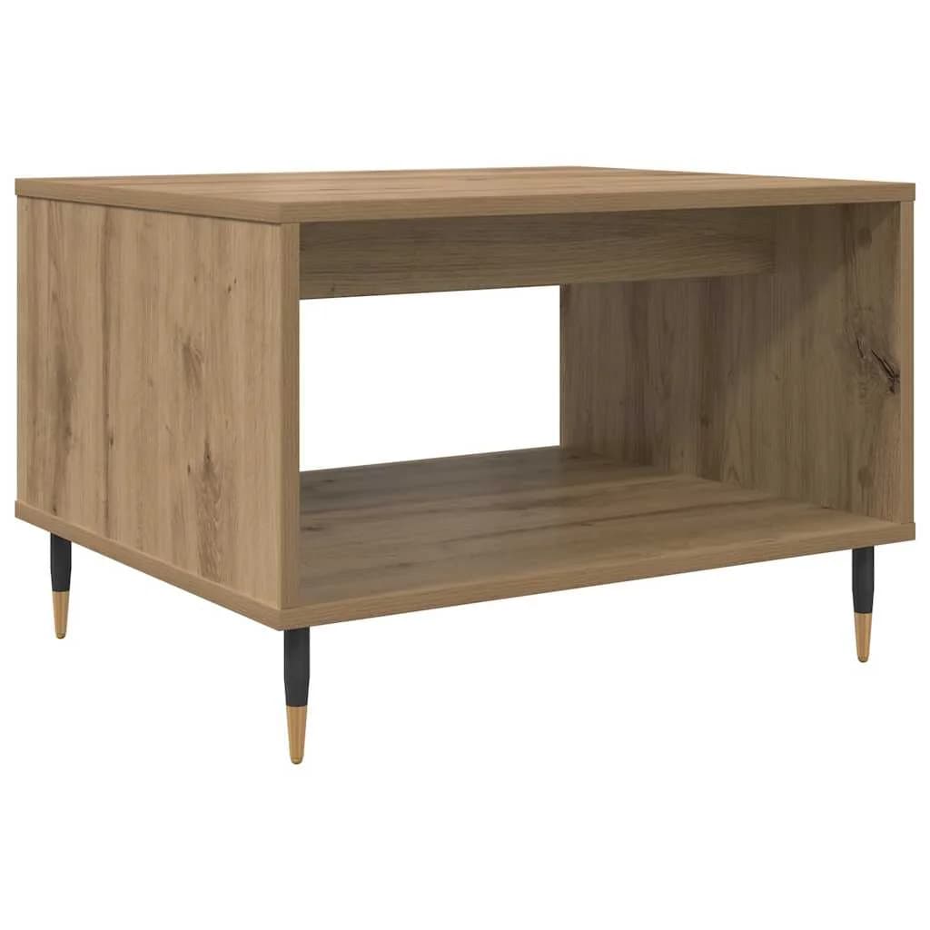 Klubska miza artisan hrast 60 x 50 x 40 cm Inženirski les - slika 7