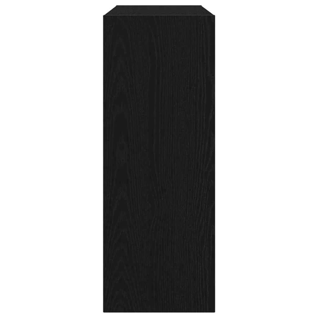 Konzolna miza Črna Orehovina 105 x 30 x 80 cm Inženirski les - slika 7