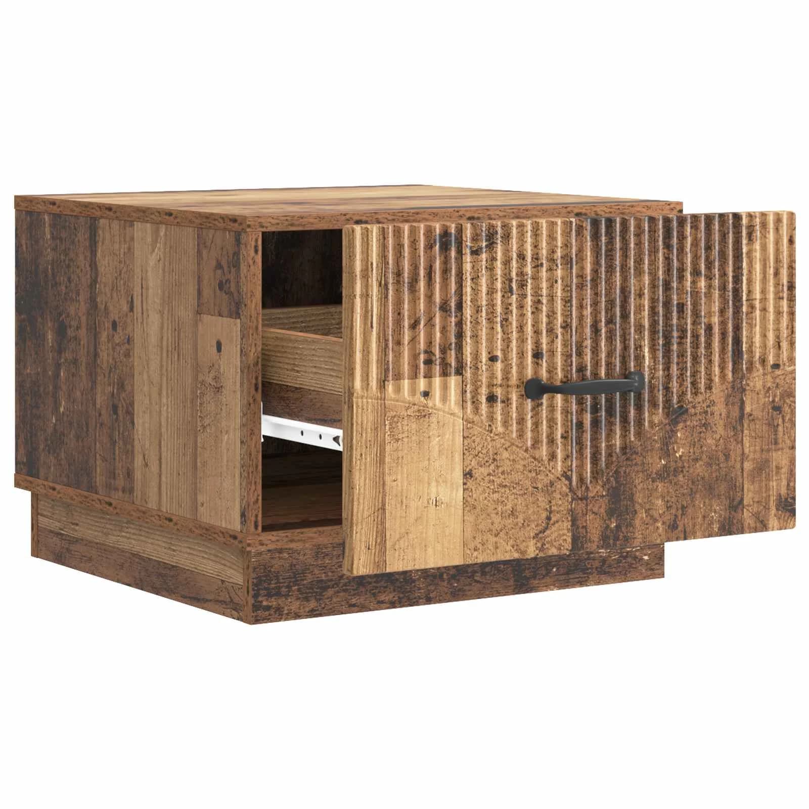 Klubska miza s predalom Star les 49 x 50 x 37 cm Inženirski les - slika 4