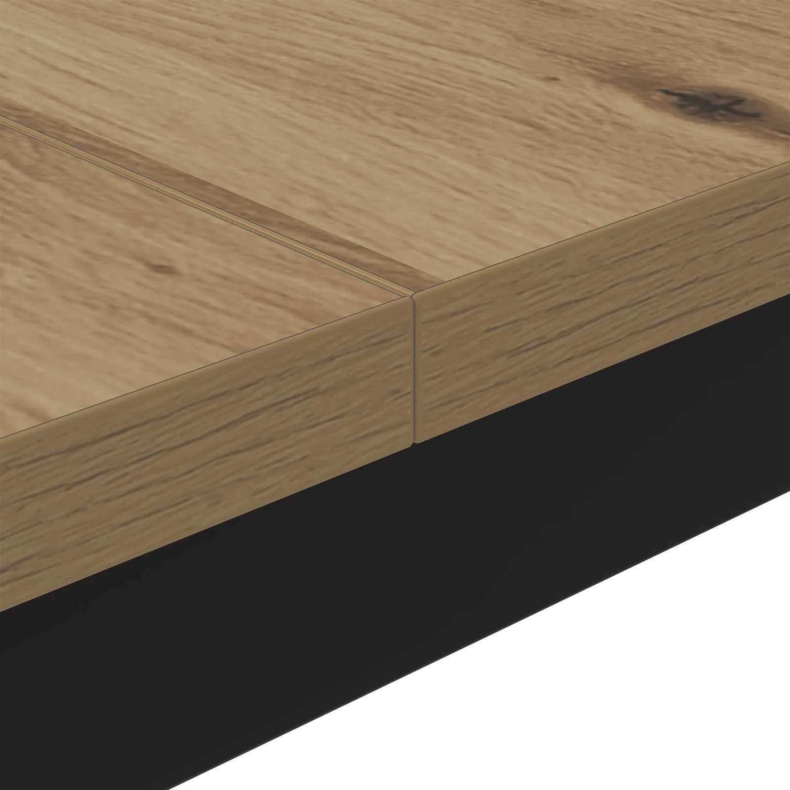 Klubska miza Oreh 100 x 100 x 45 cm Inženirski les - slika 8