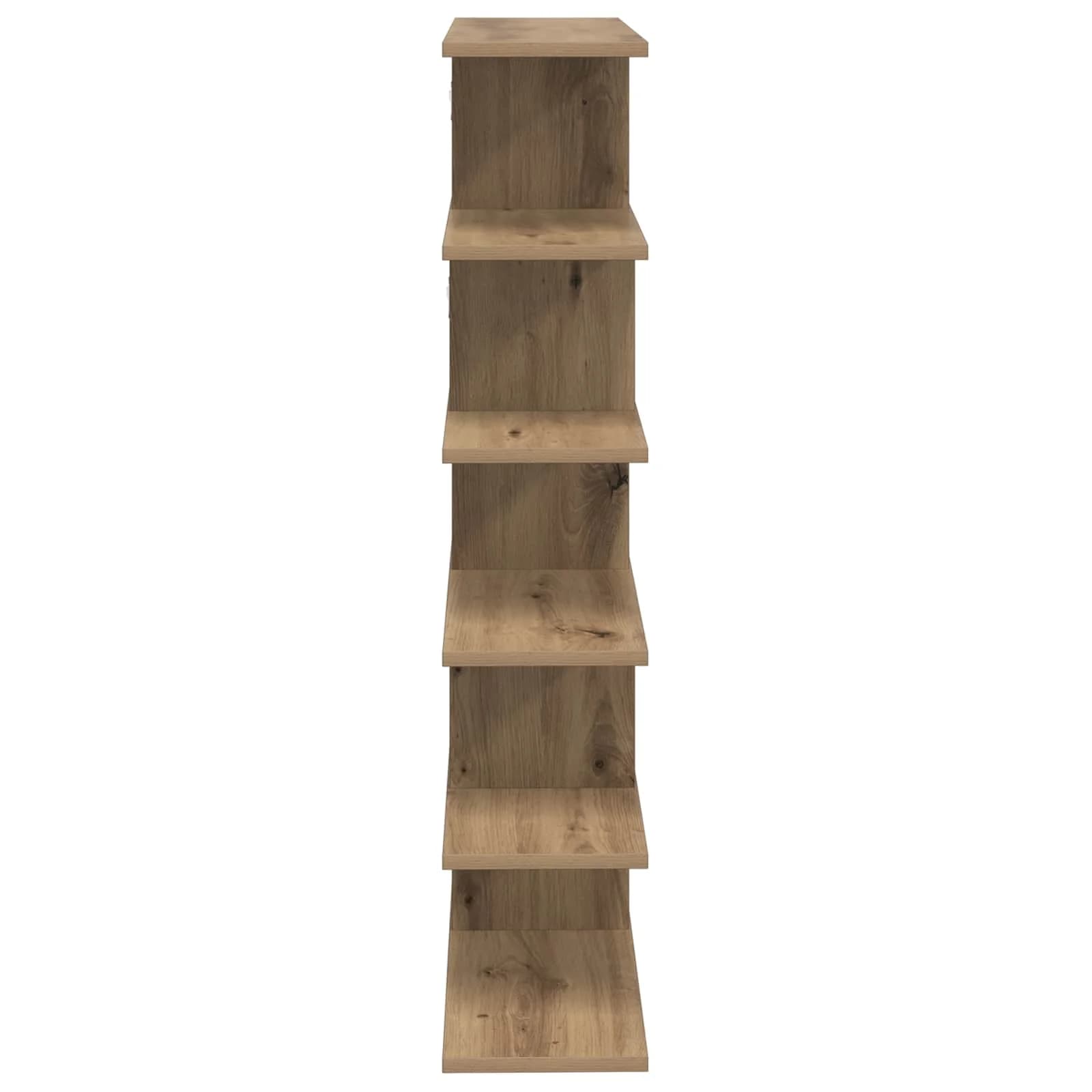 Stenska polica Artisan hrast 70 x 20 x 100 cm Inženirski les - slika 5