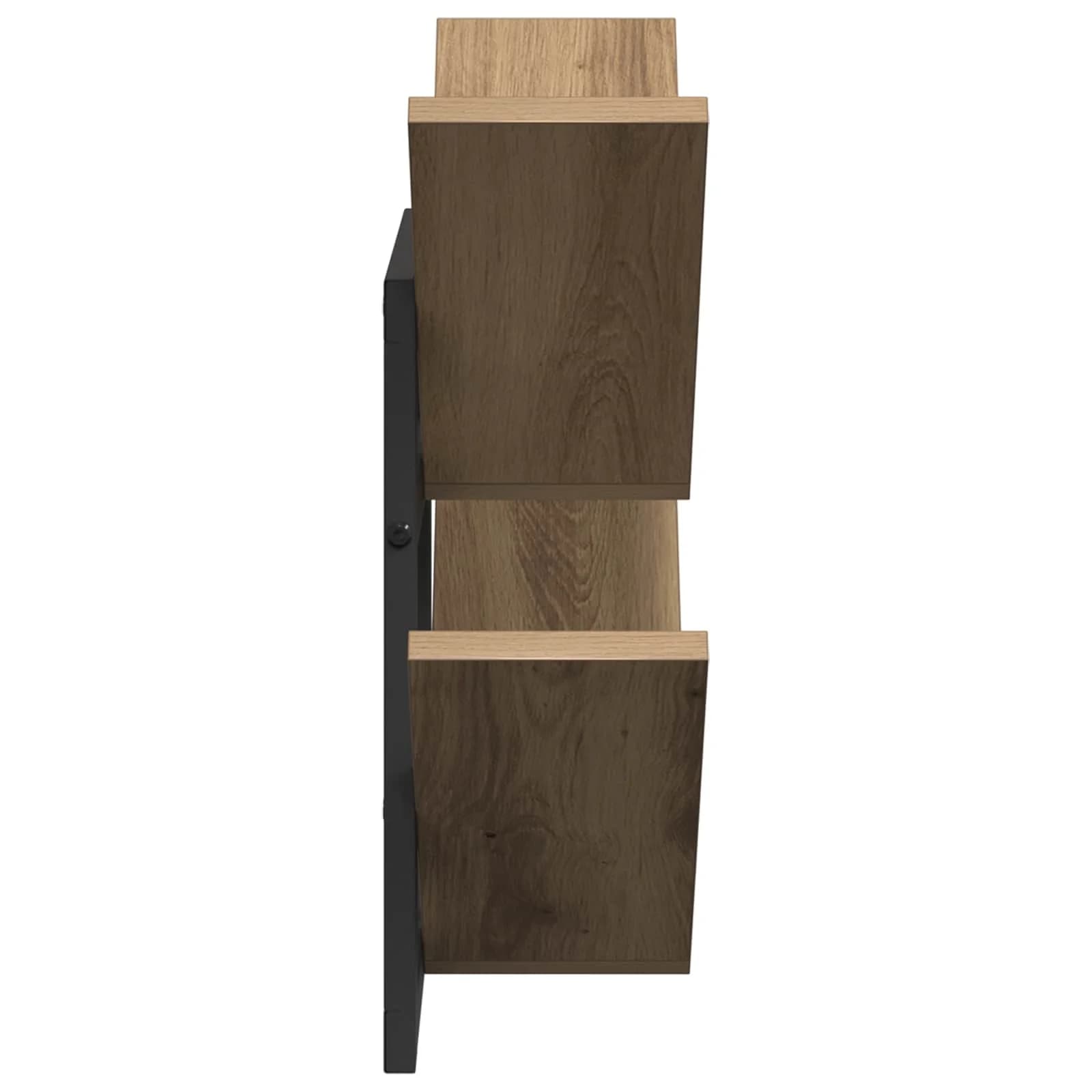 PrFloating Shelf 2 kos Artisan hrast 43 x 15 x 47 cm - slika 5