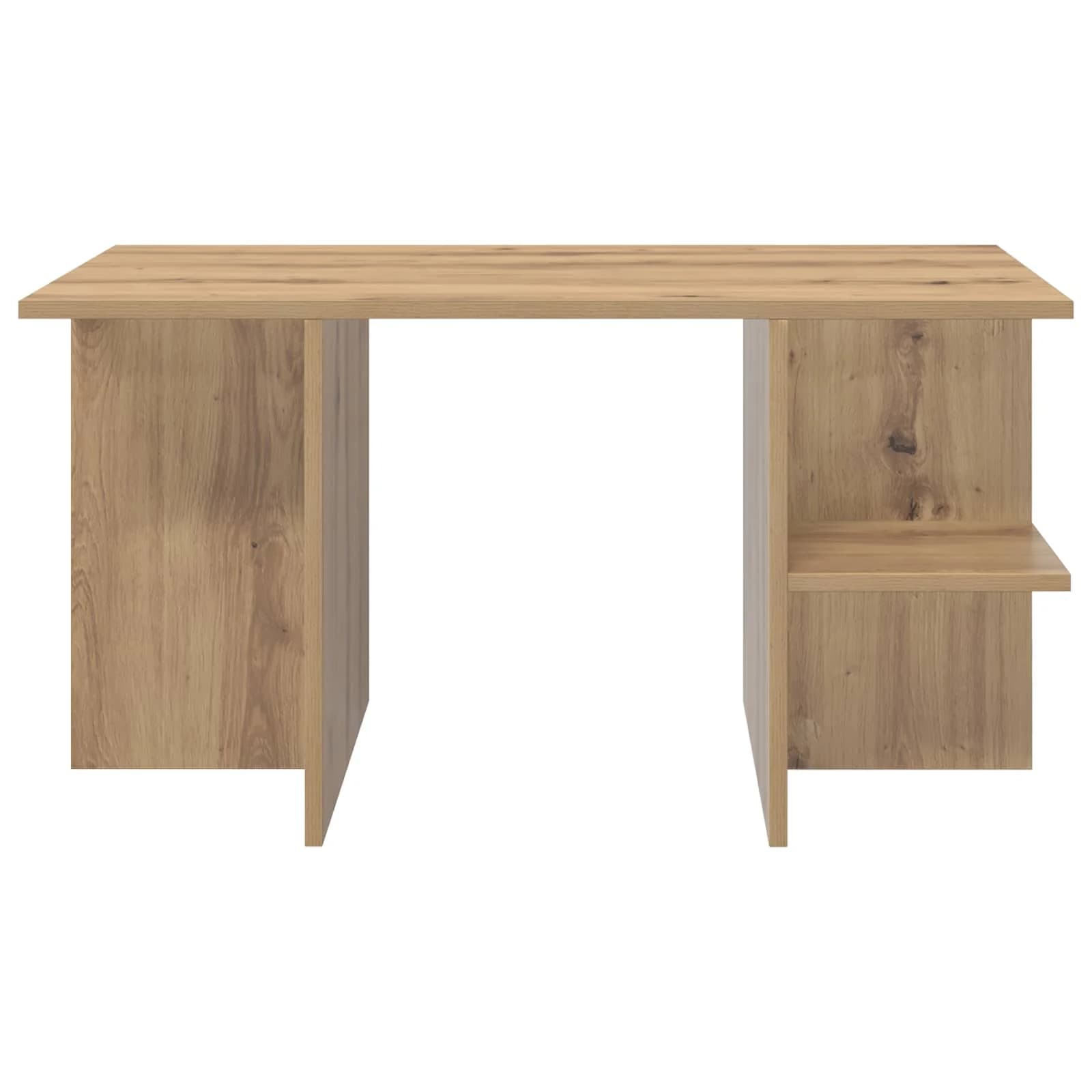 Klubska miza Artisan hrast 87 x 50 x 45 cm Konstruirano leseno - slika 5