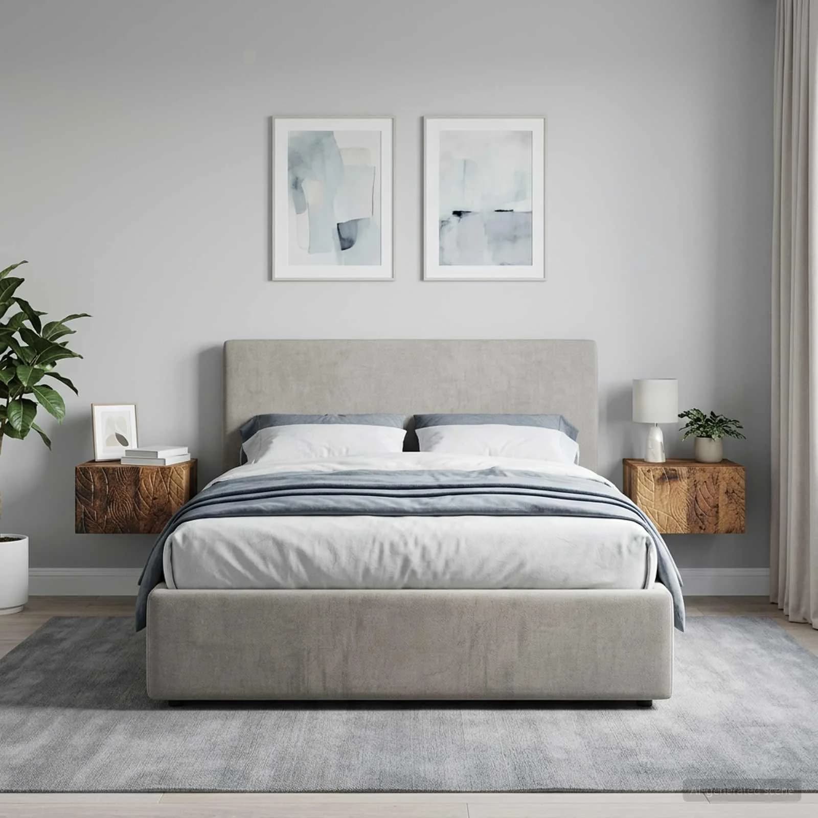 Stenski nočni omarici 2 kos Star les 49 x 34,5 x 20 cm - slika 3