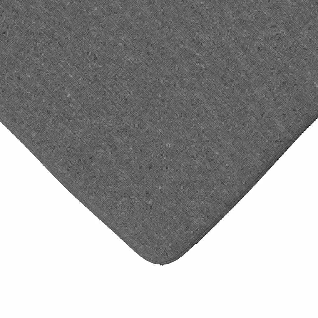 Sedežne blazine 4 kos blago Temno siva 40 x 40 x 3 cm - slika 8