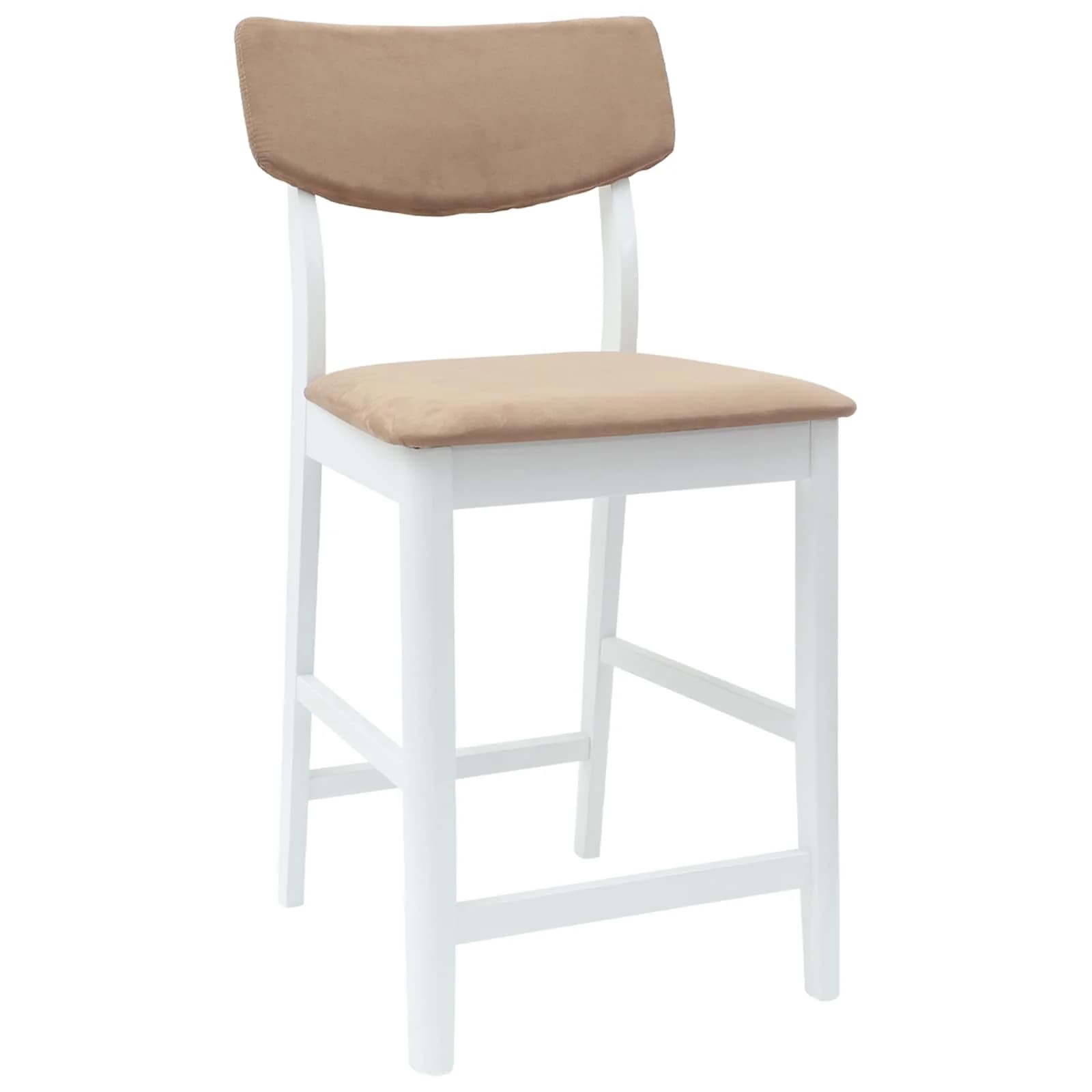 Jedilni stoli 2 kos Masivno gumovo les Bela 48 x 49 x 95 cm - slika 4
