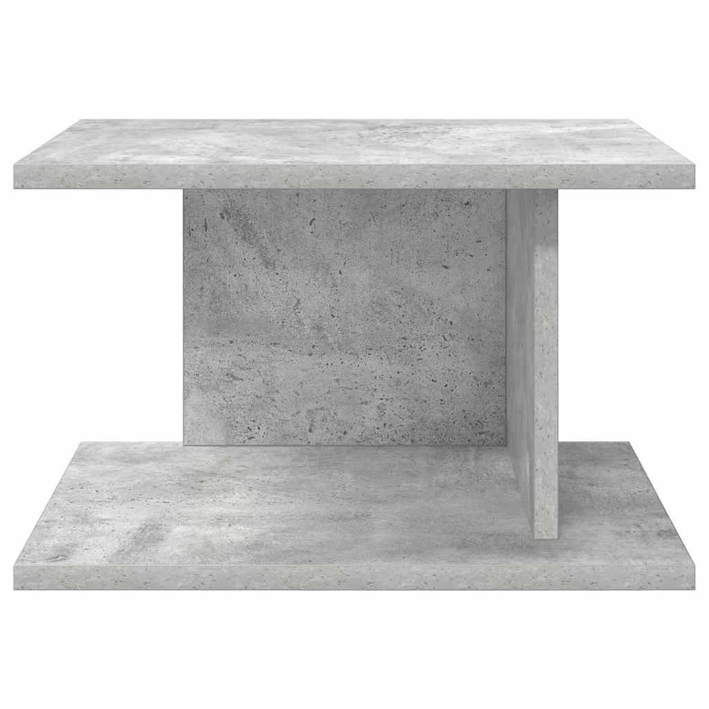 Nočna omarica Betonsko siva 40 x 30 x 25 cm Inženirski les - slika 5