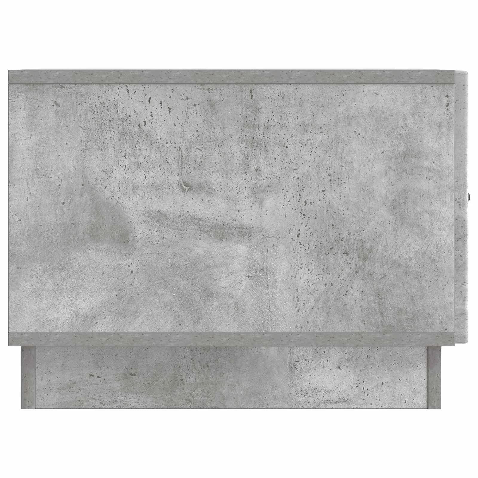 Klubska miza Betonsko siva 49 x 50 x 37 cm Inženirski les - slika 6