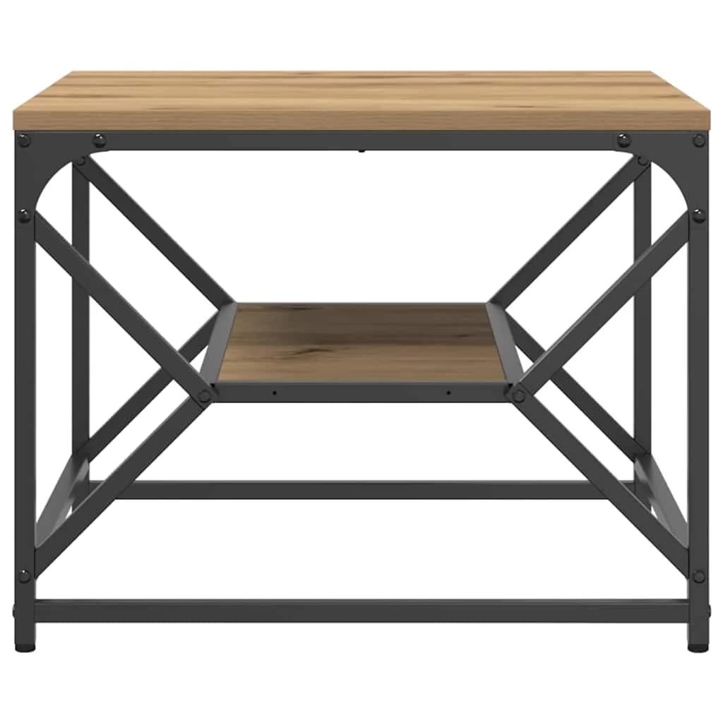 Klubska miza Umetni hrast 51 x 50 x 40 cm - slika 6